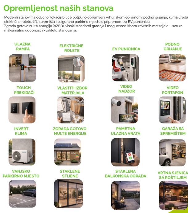 LUDBREG, trosobni stanovi u izgradnji, 86 m2, 2.200 EUR (prodaja) — fotografija 3