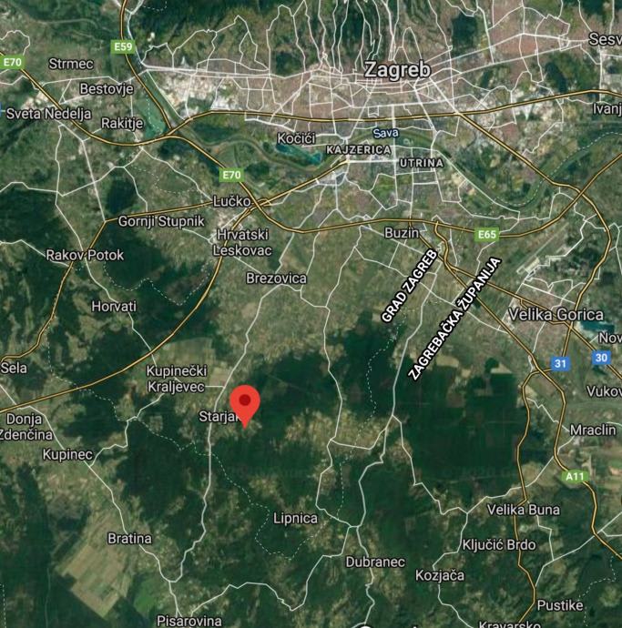 Građevinsko zemljište, okolica Zagreba (Brebernica), 2809 m2
