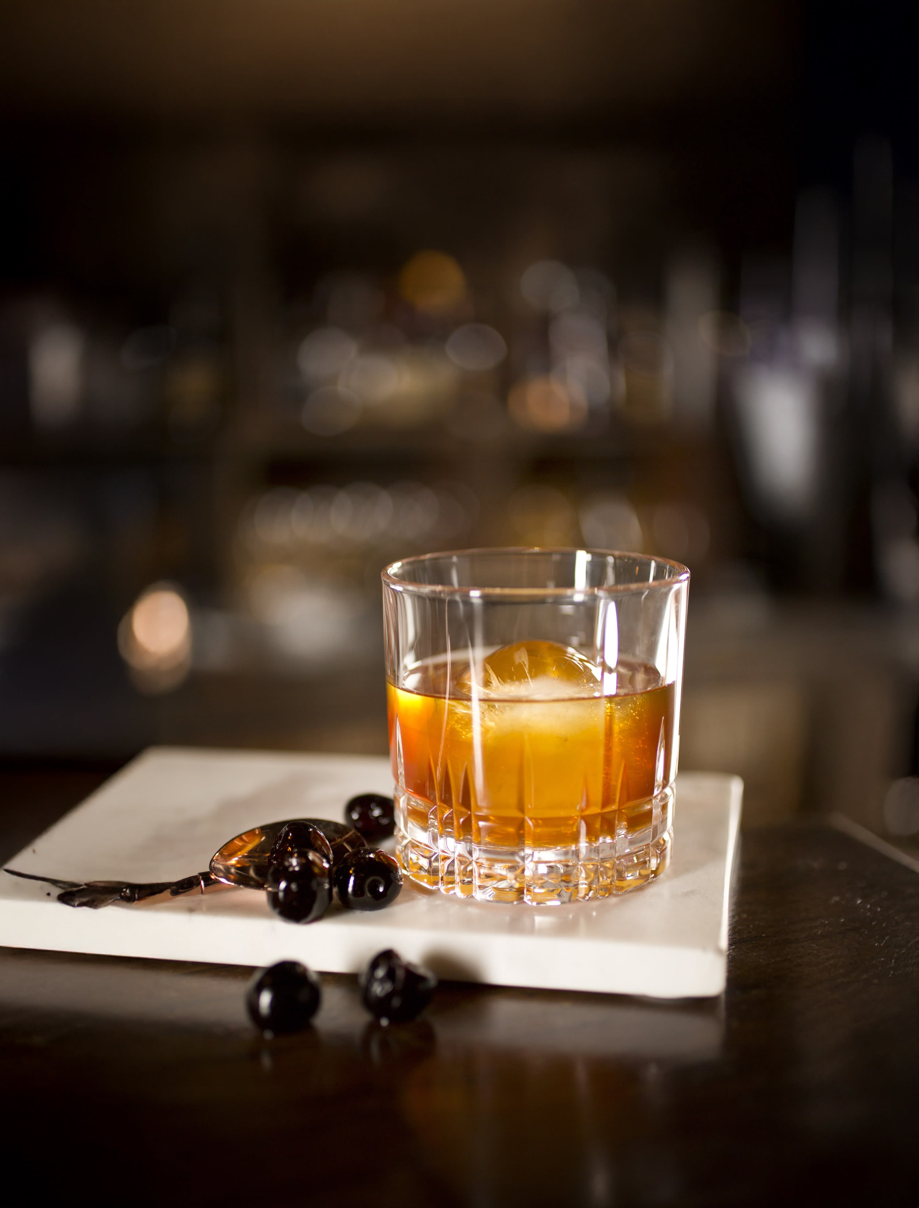 Smoky Tea Old Fashioned