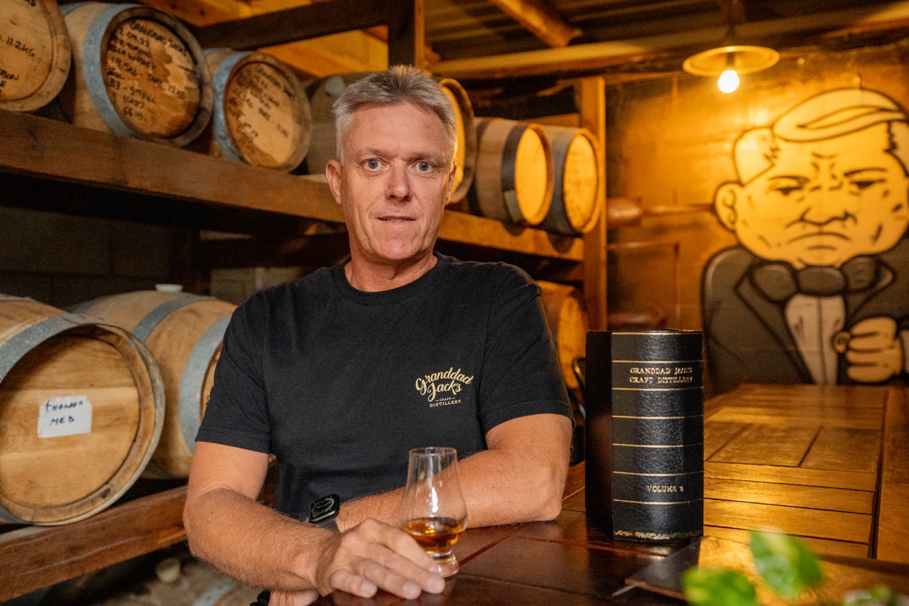 How David Ridden and son Luke raised not just a glass but a distillery to Granddad Jack