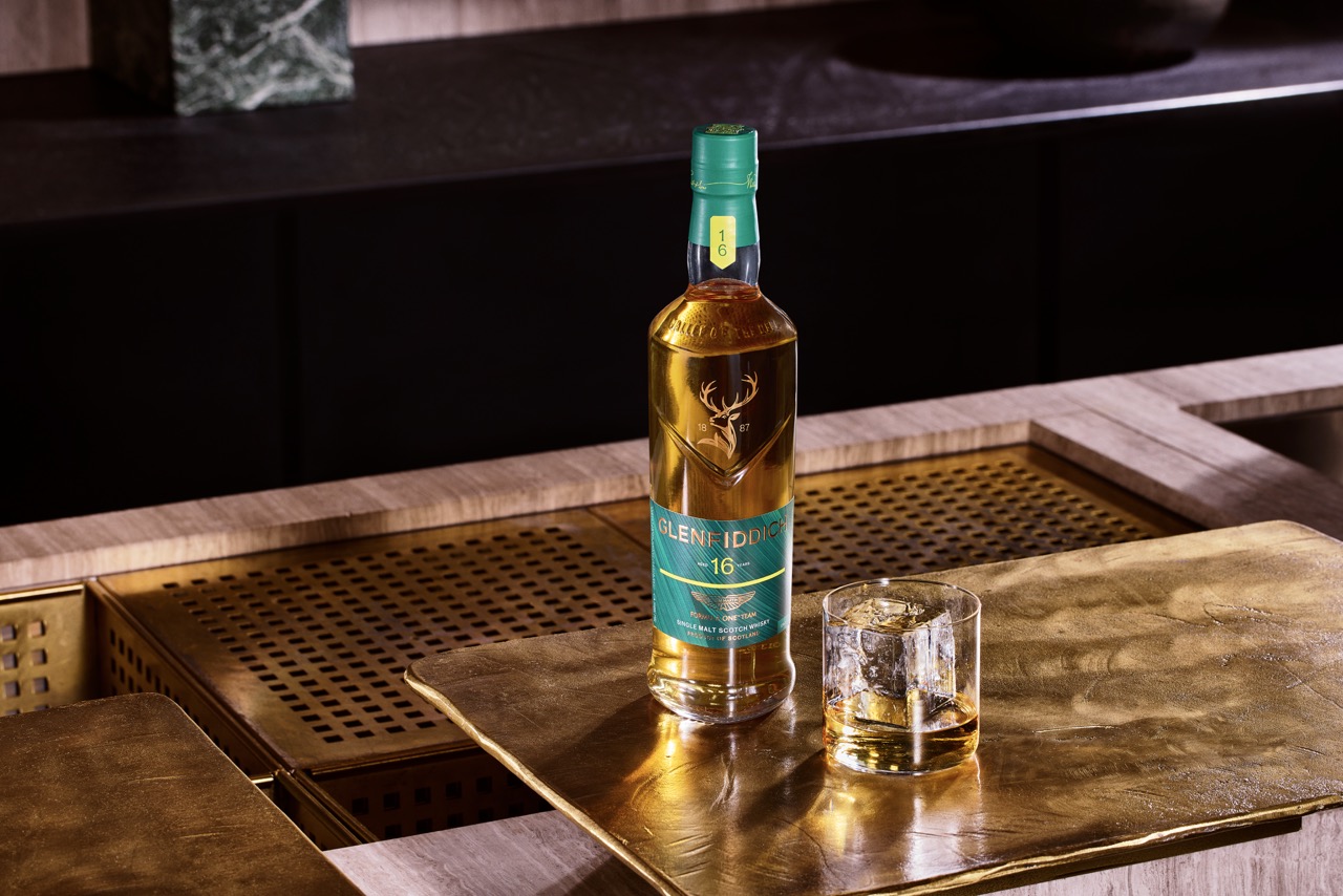 Glenfiddich and Aston Martin F1 rev into gear with second 16yo collab