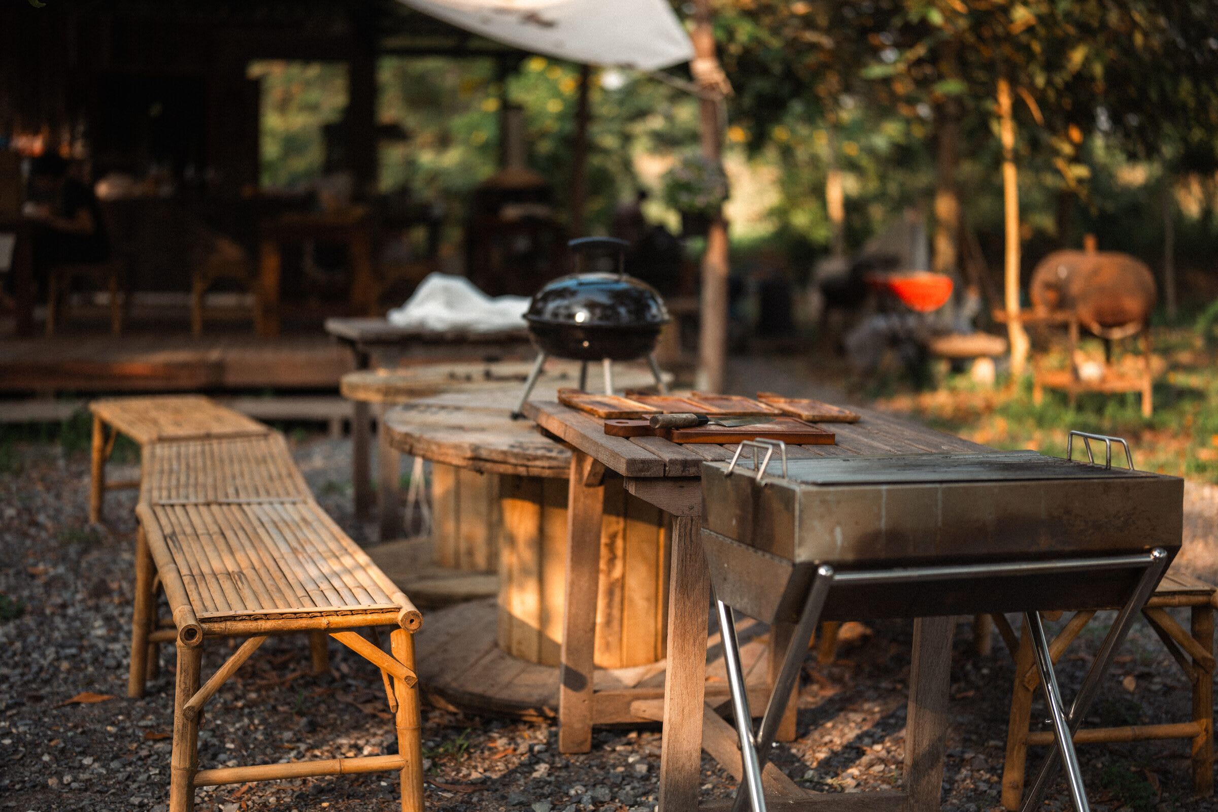 BBQ area