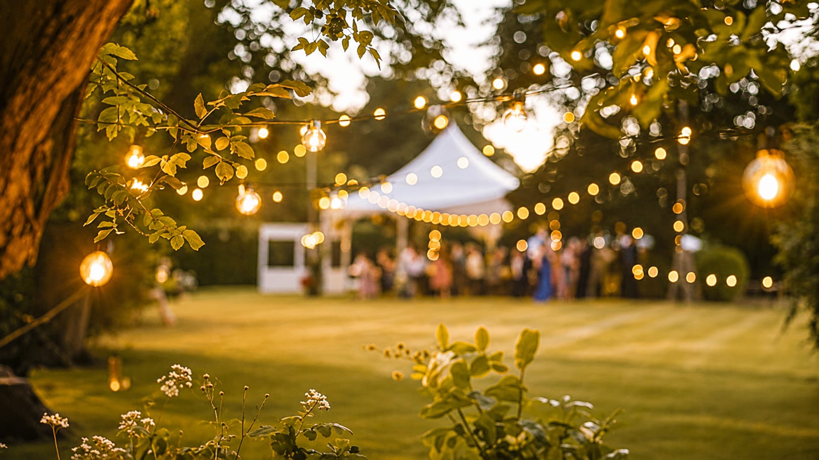 Social gathering lawn