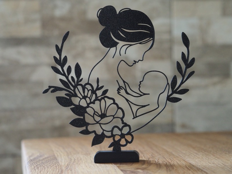  Mère et enfant — Impression 3D Tunisie