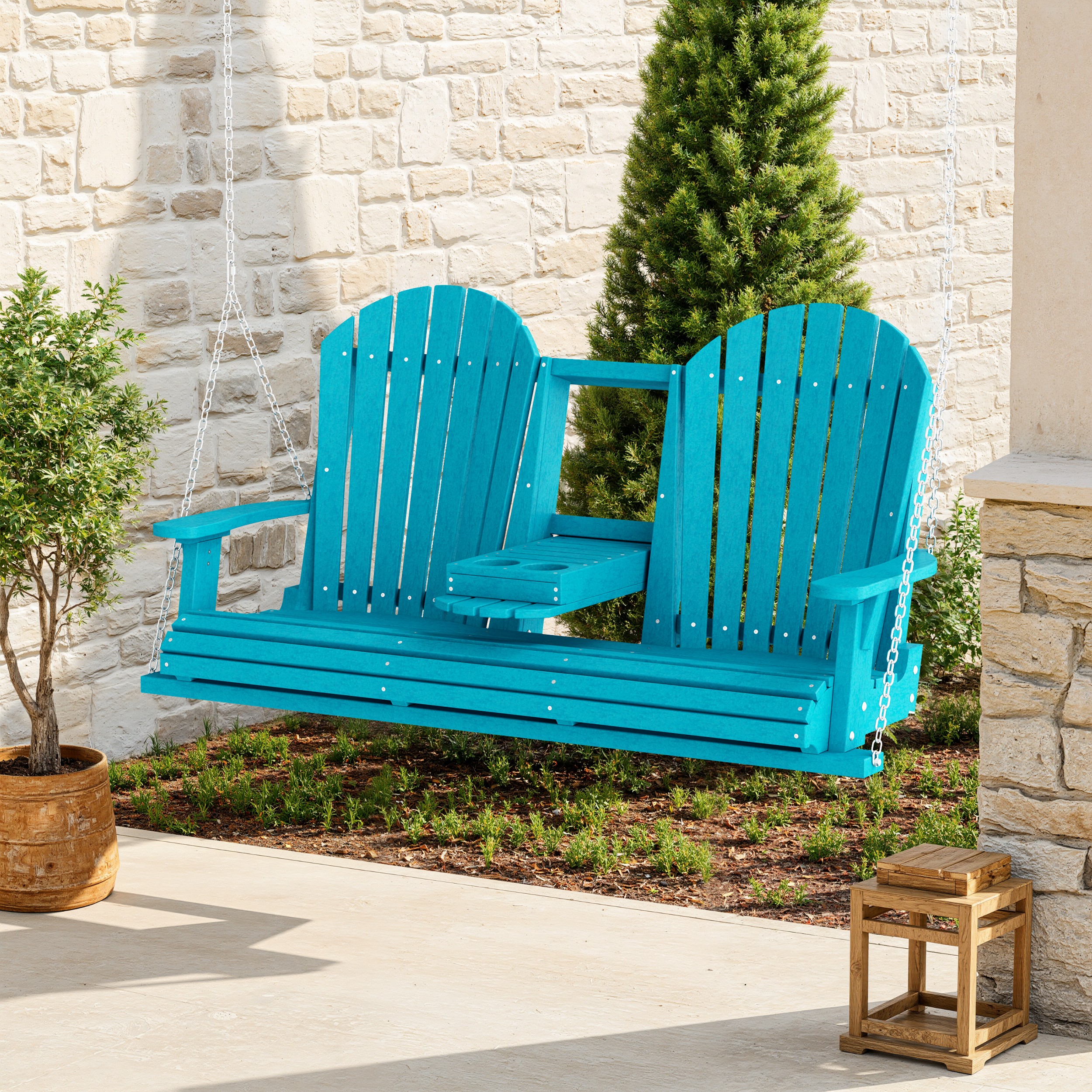 Heritage Adirondack Console Swing