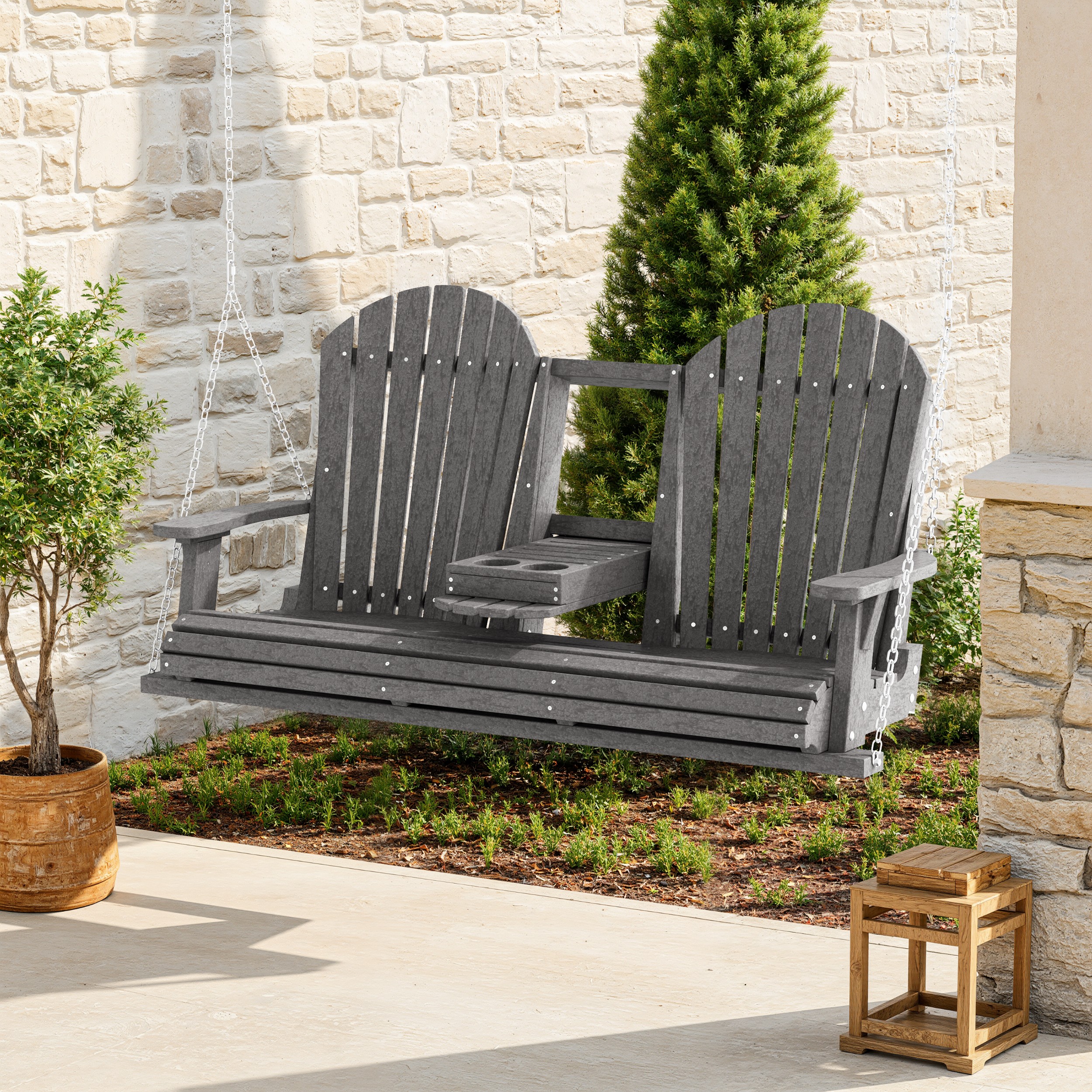 Heritage Adirondack Console Swing