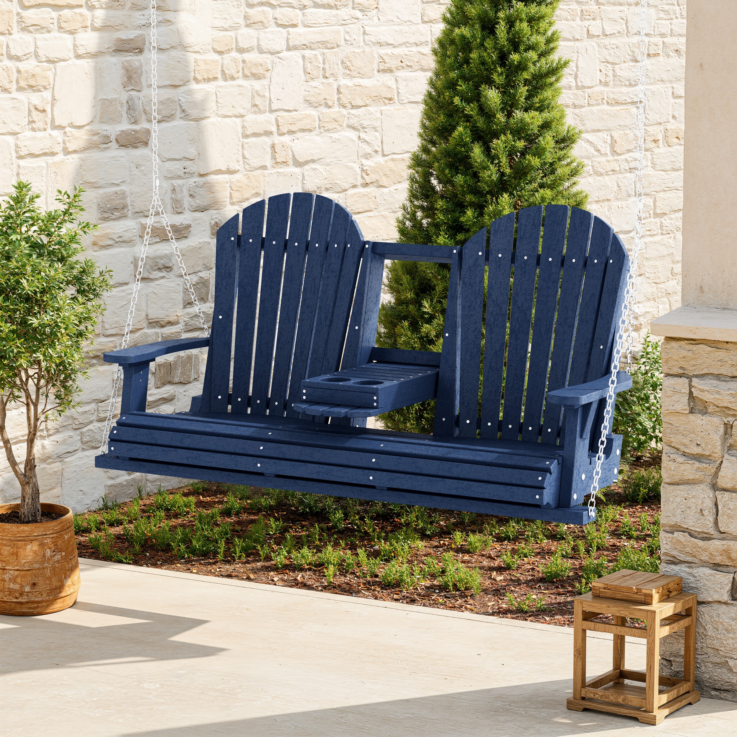 Heritage Adirondack Console Swing