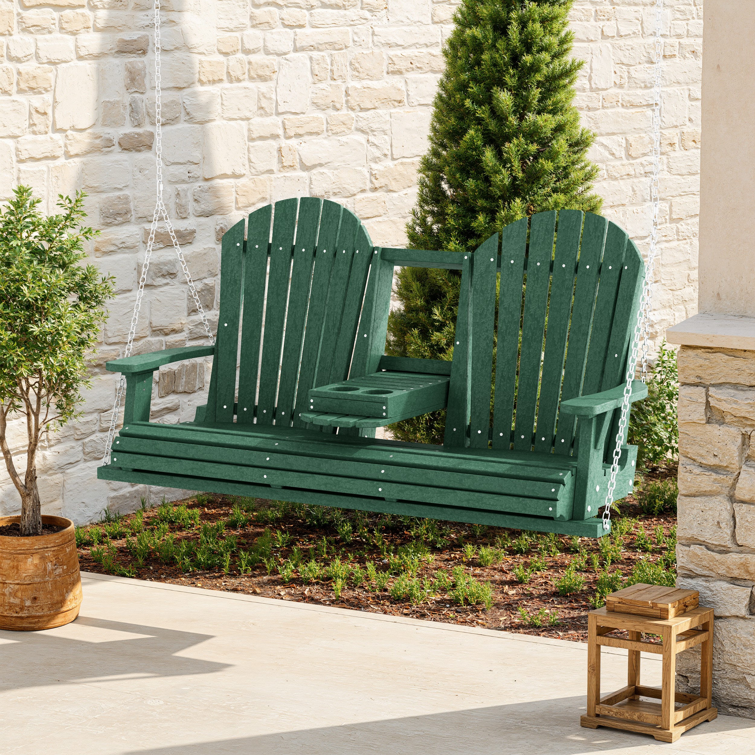 Heritage Adirondack Console Swing