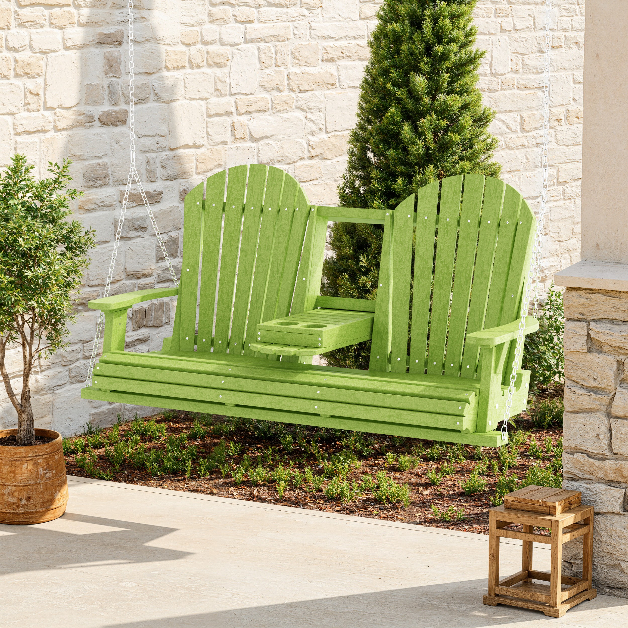 Heritage Adirondack Console Swing