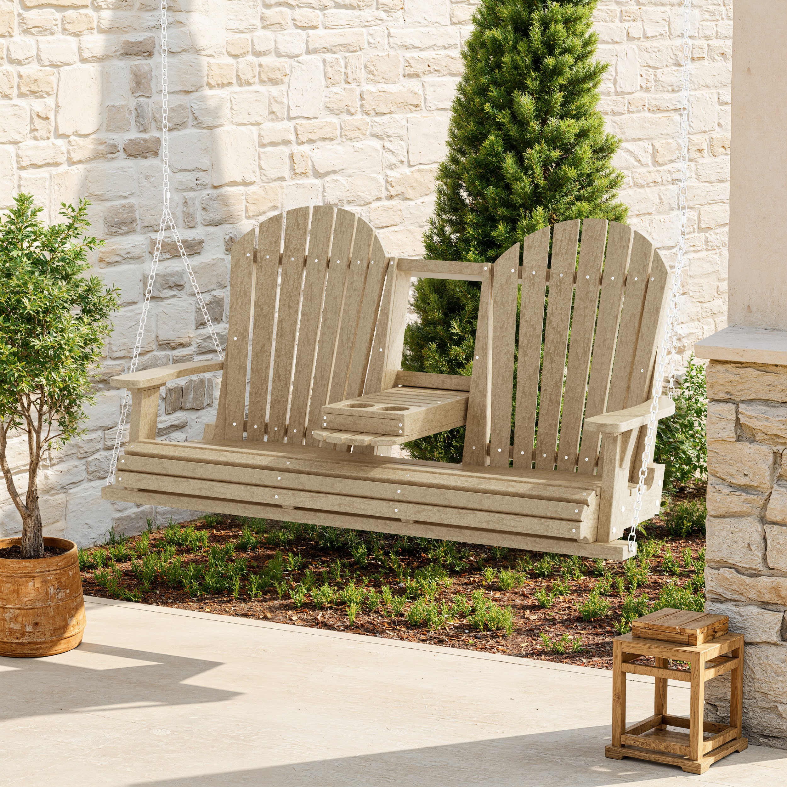 Heritage Adirondack Console Swing