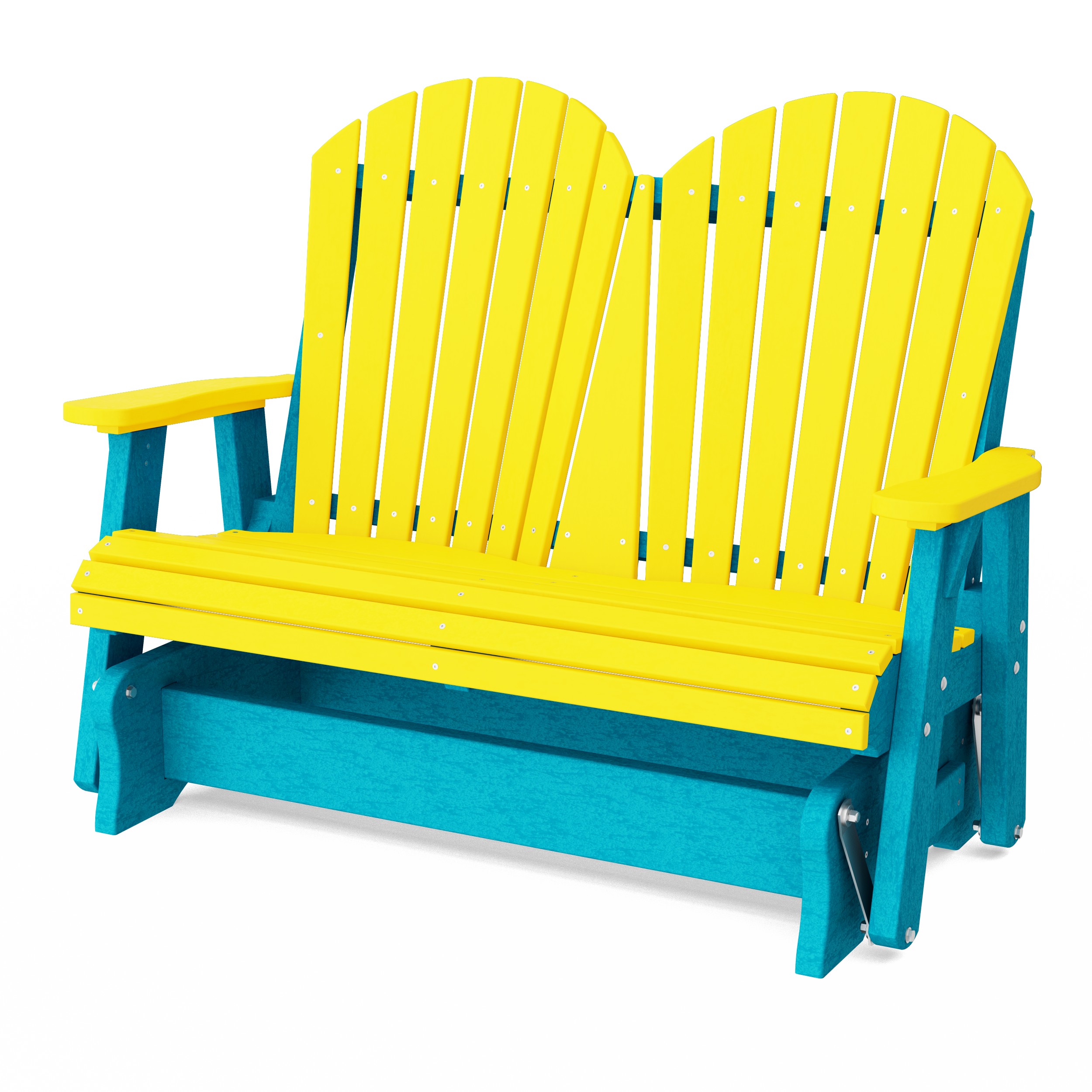Heritage Double Adirondack Glider