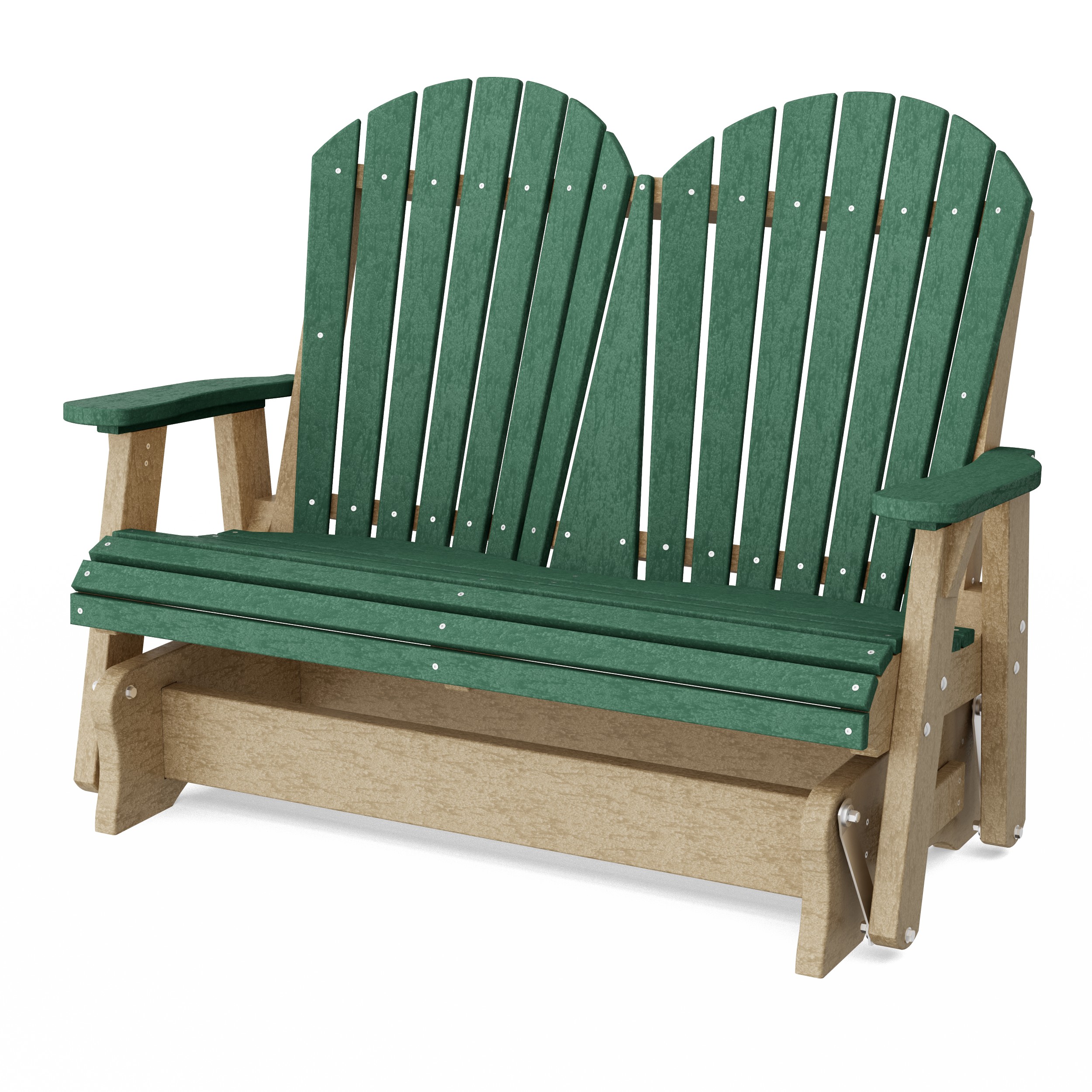Heritage Double Adirondack Glider