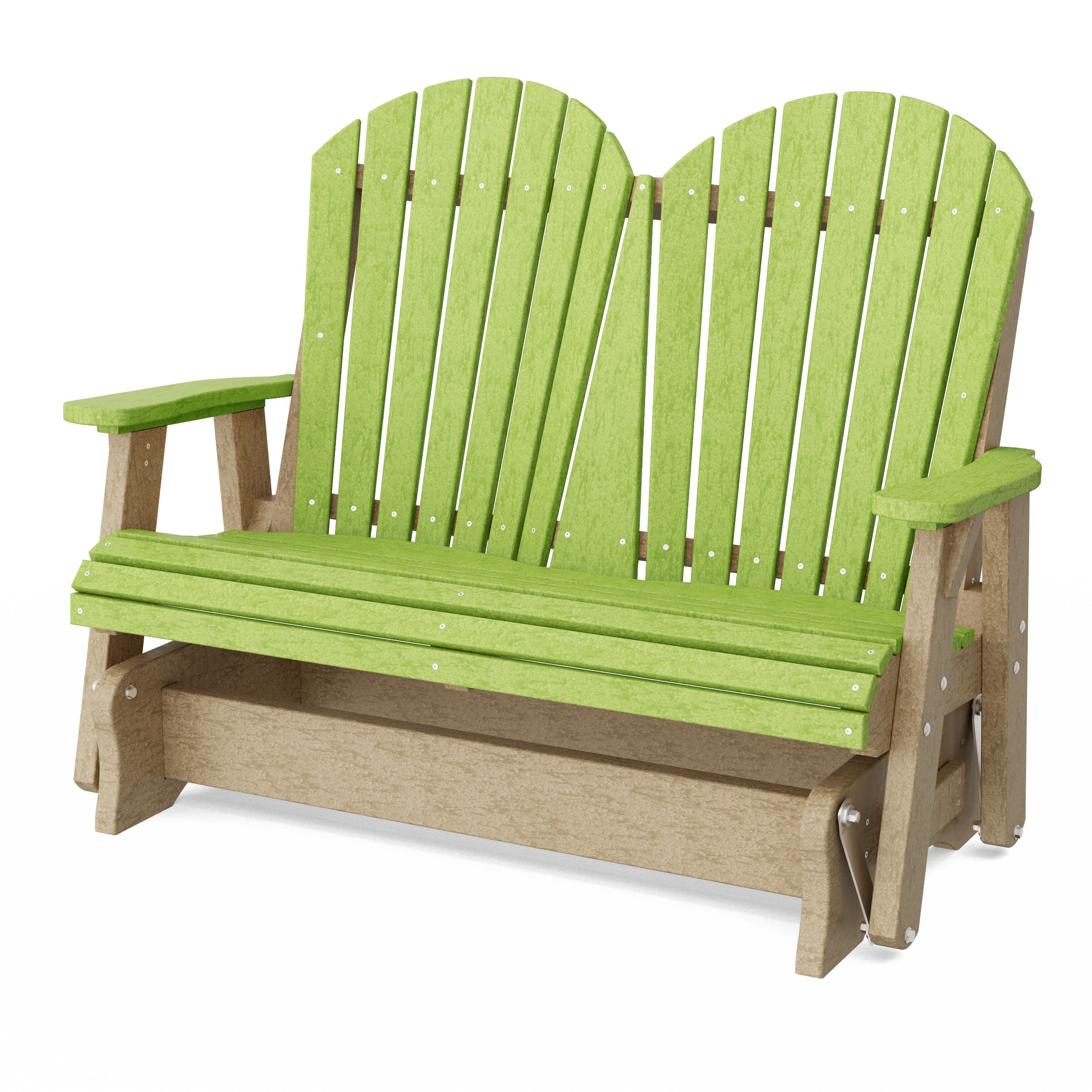 Heritage Double Adirondack Glider