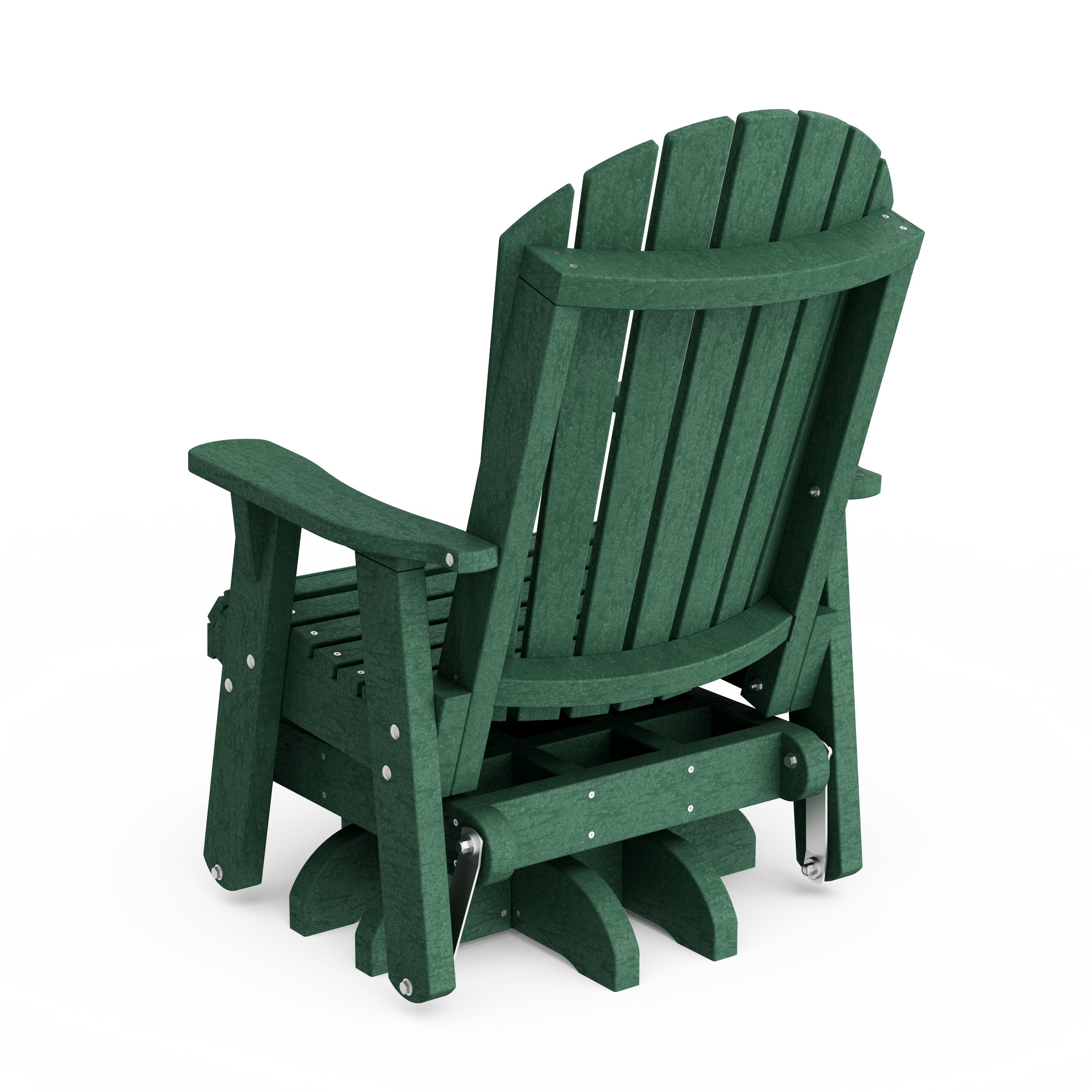 Heritage Adirondack Swivel Glider Chair