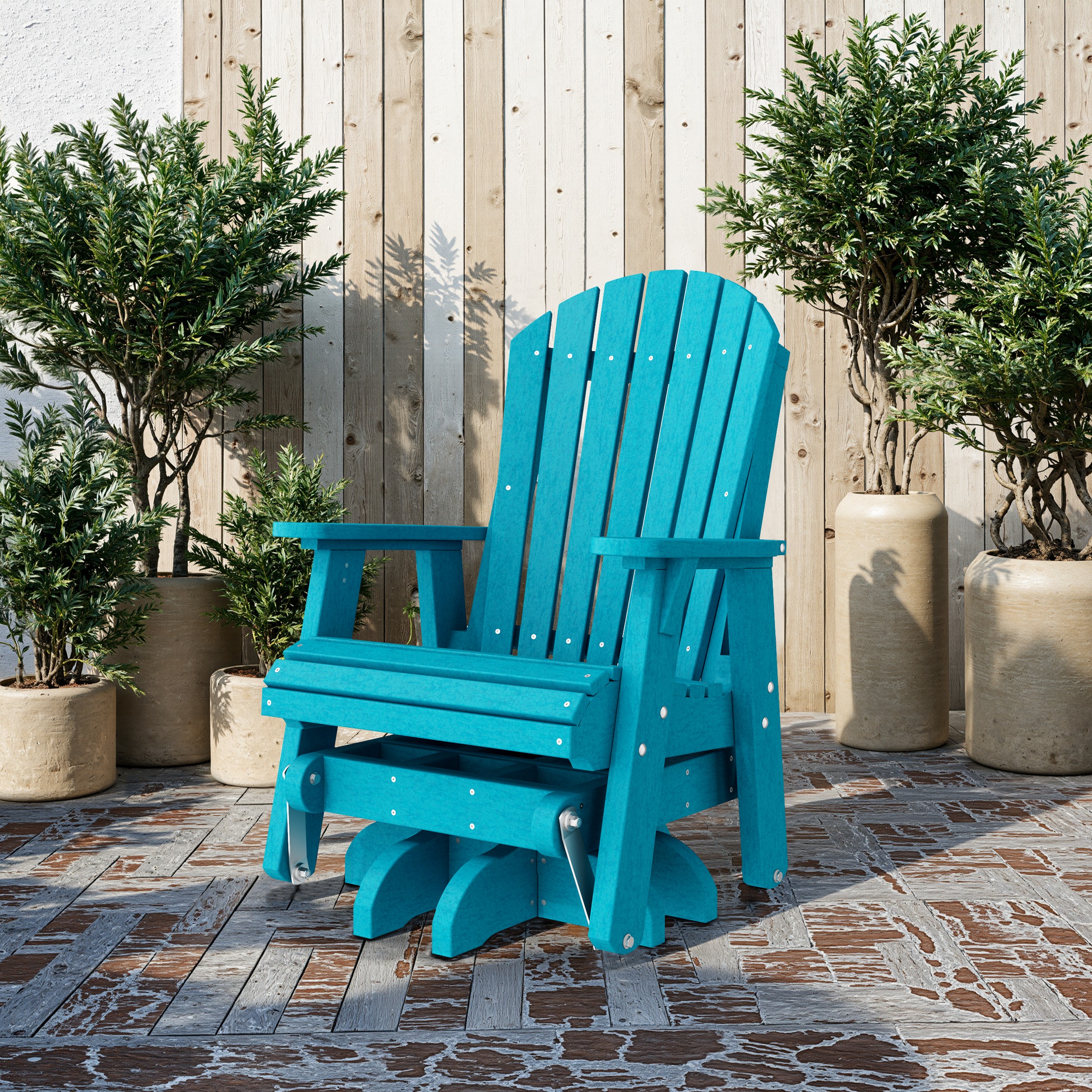 Heritage Adirondack Swivel Glider Chair