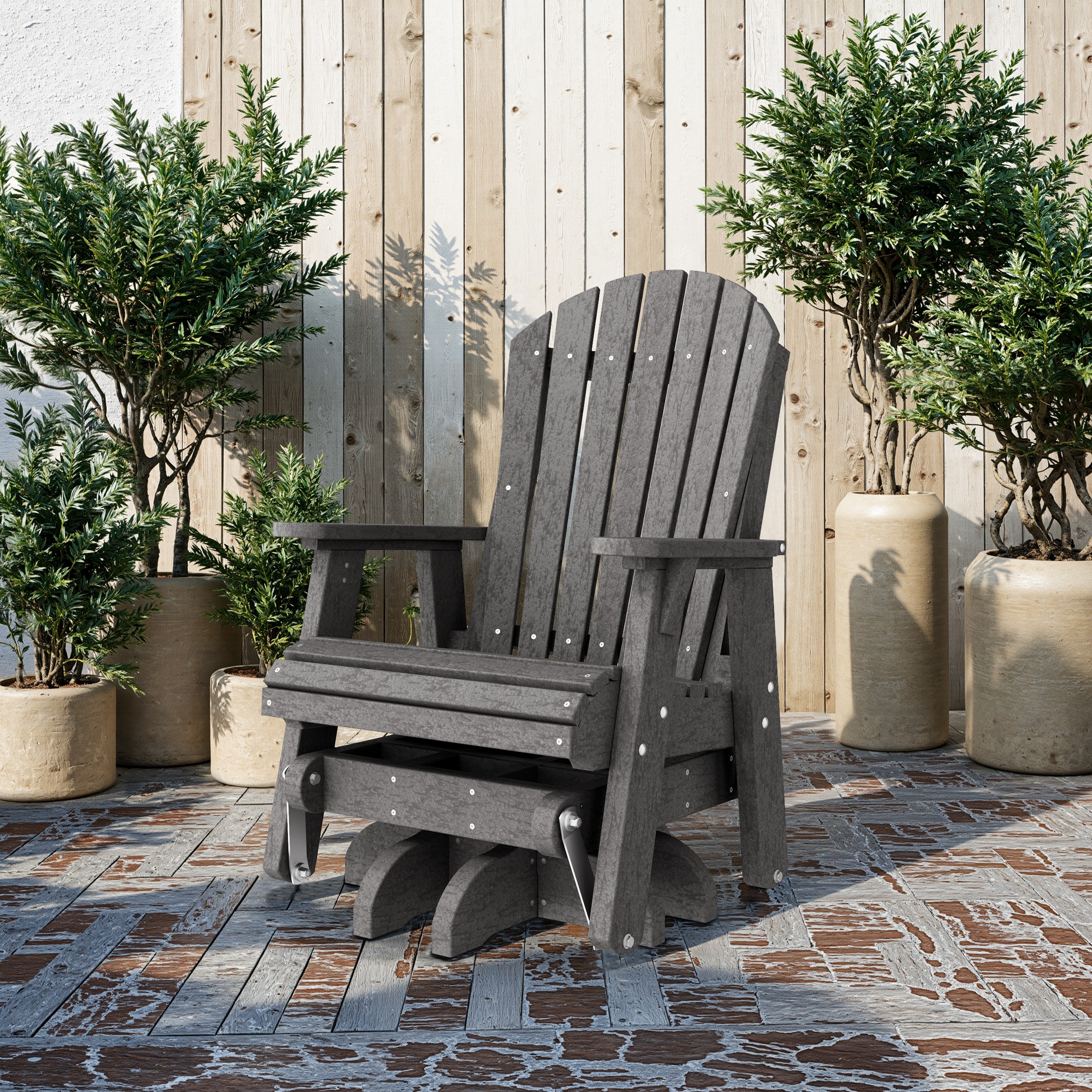 Heritage Adirondack Swivel Glider Chair