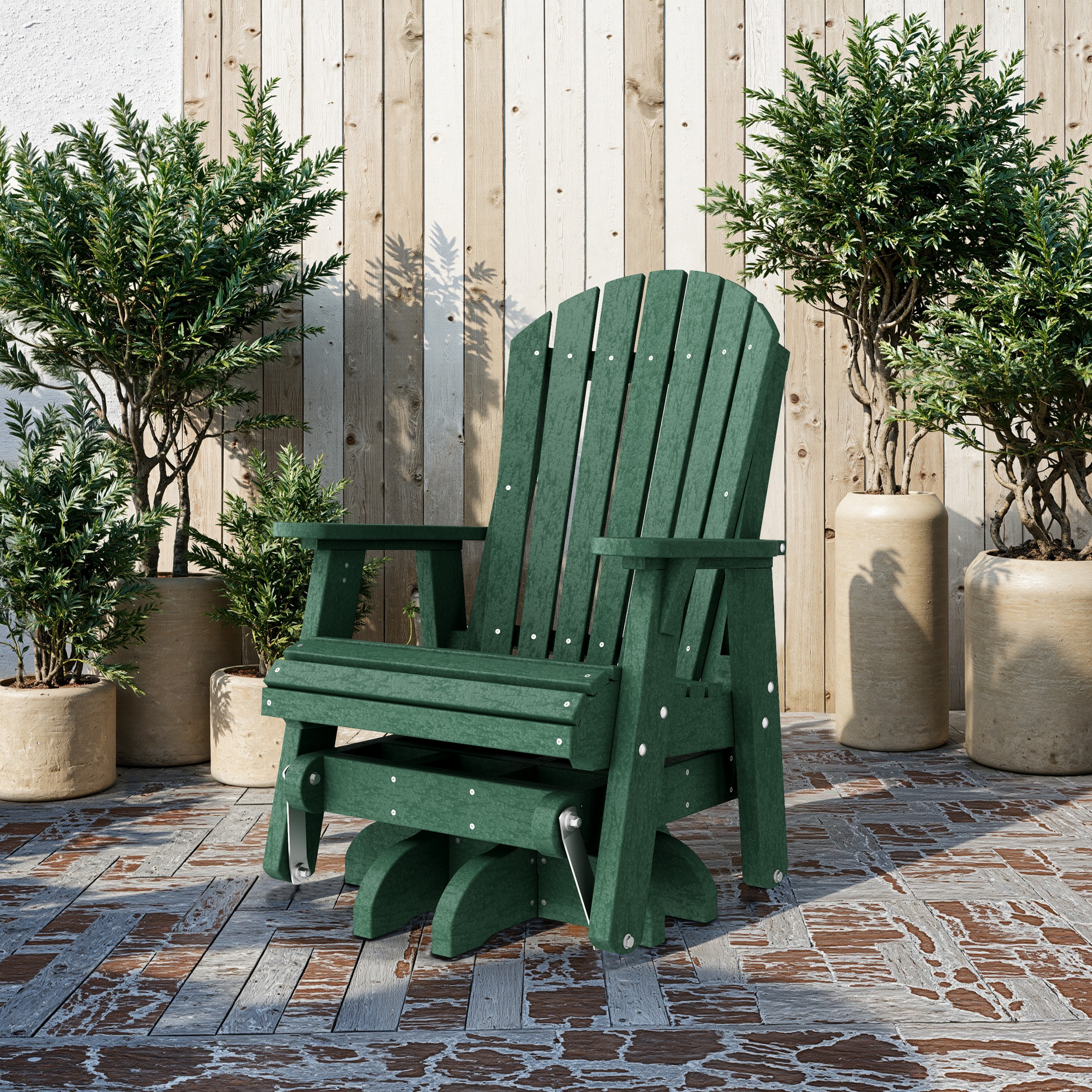 Heritage Adirondack Swivel Glider Chair