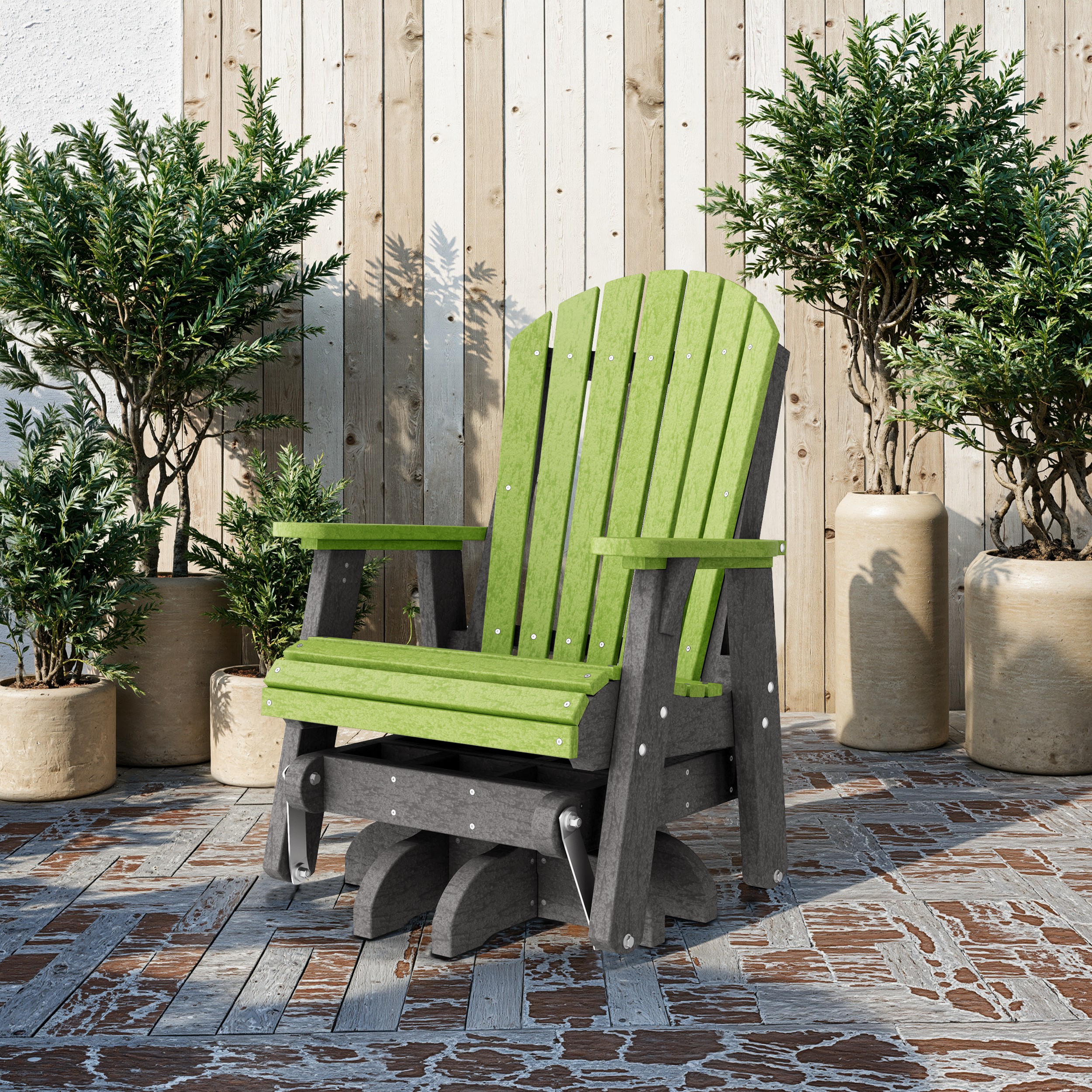 Heritage Adirondack Swivel Glider Chair