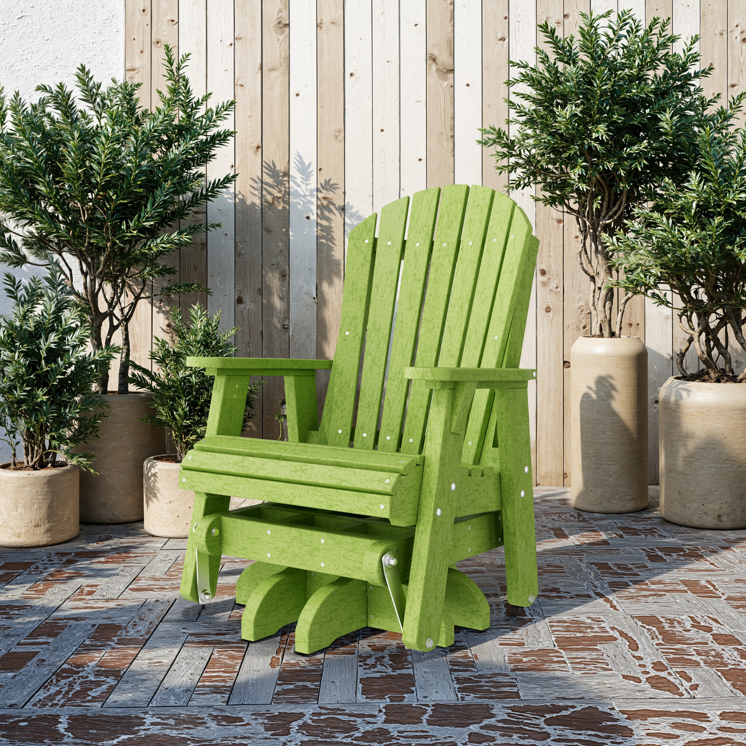 Heritage Adirondack Swivel Glider Chair