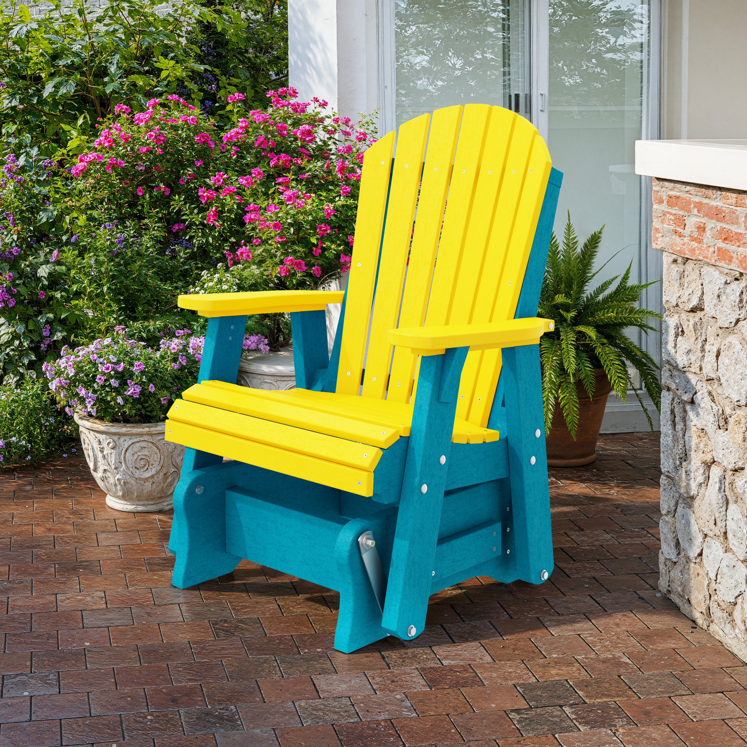 Heritage Adirondack Glider Chair