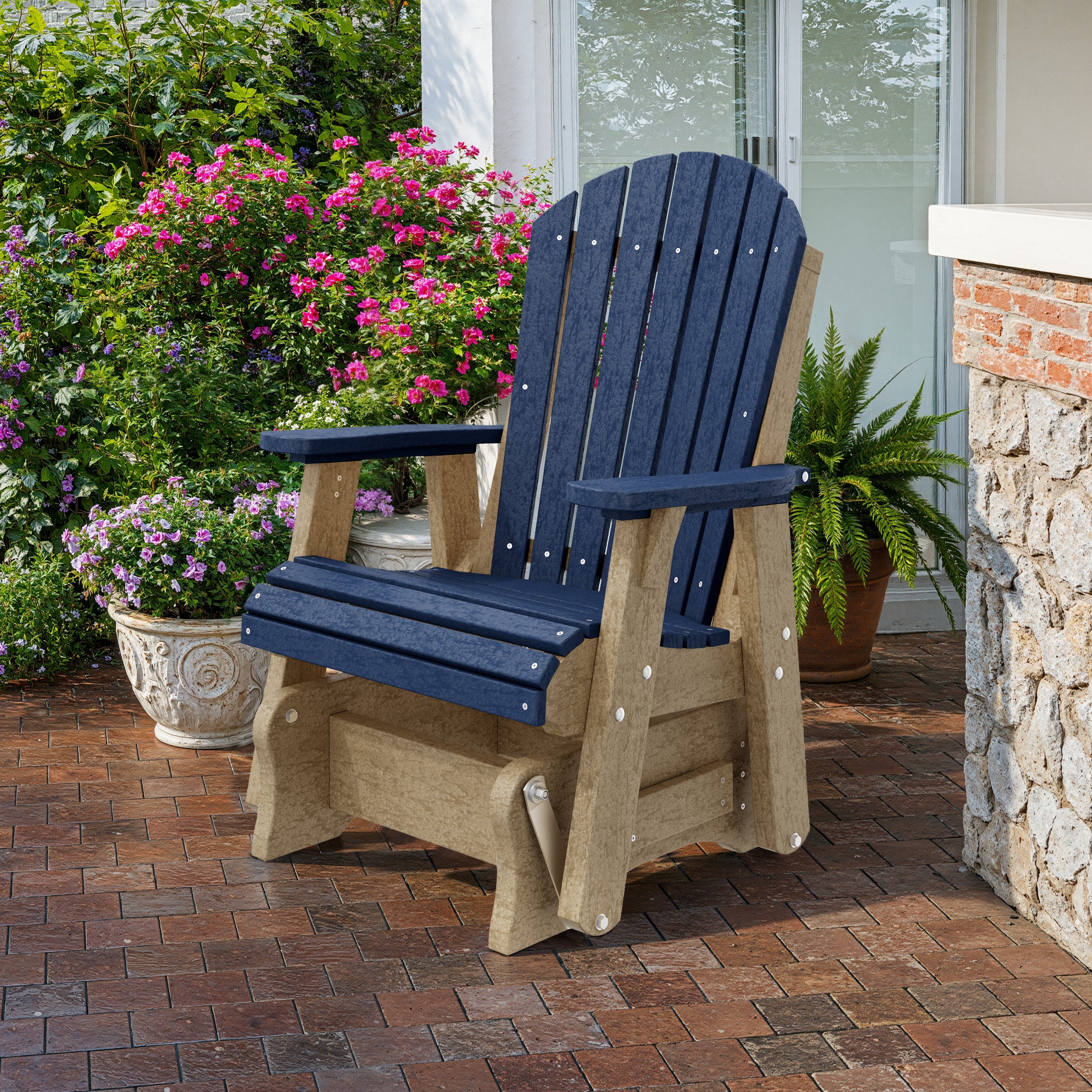 Heritage Adirondack Glider Chair