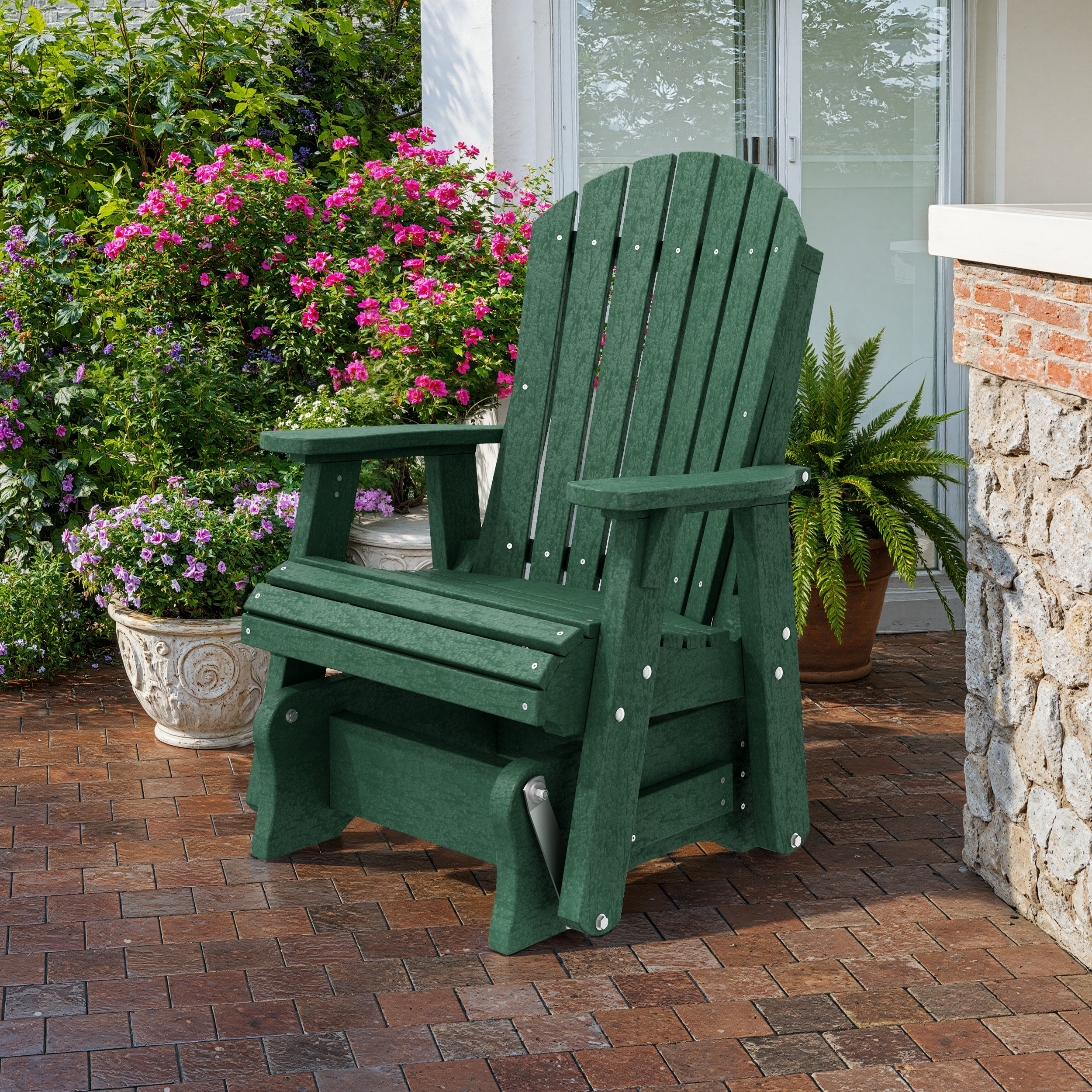 Heritage Adirondack Glider Chair