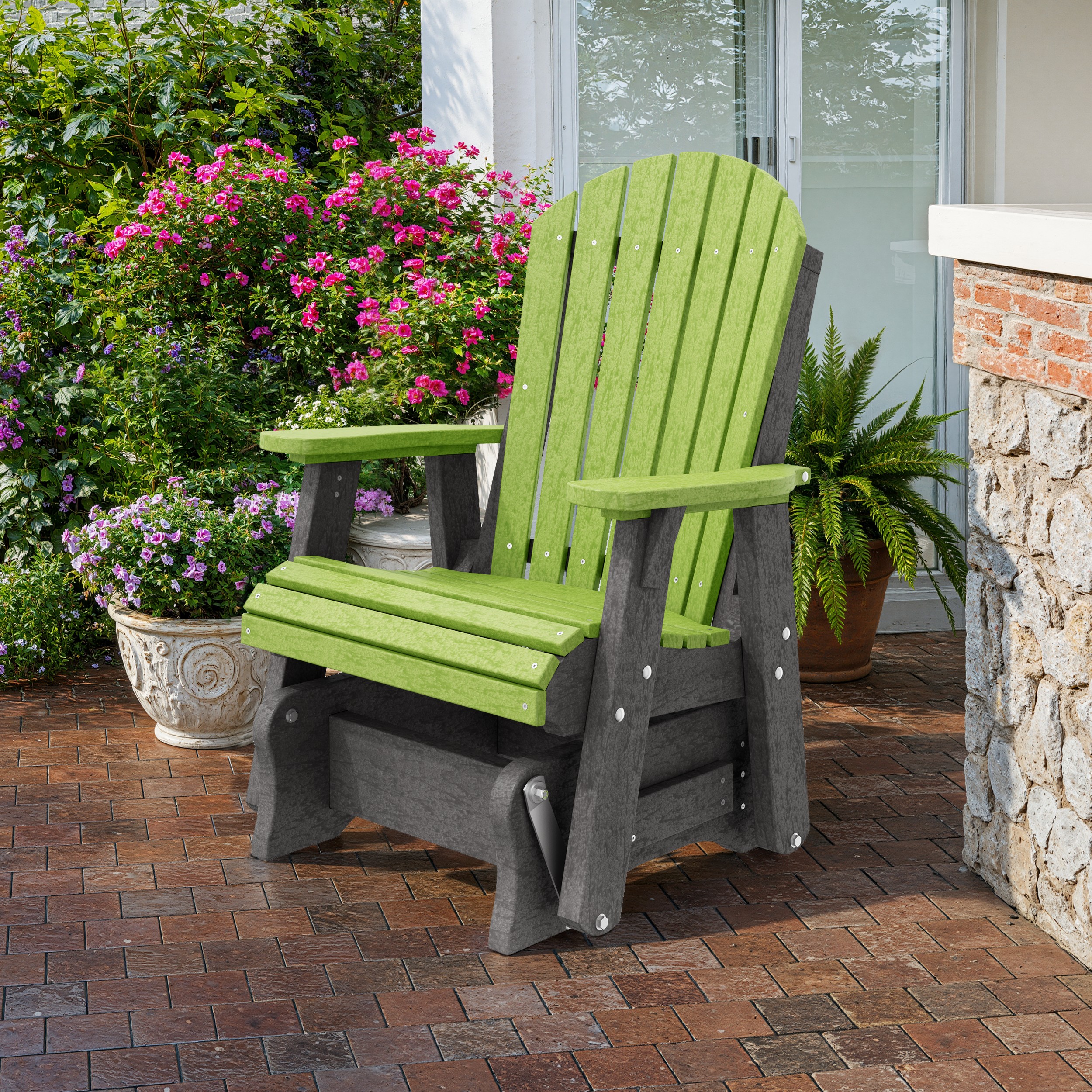 Heritage Adirondack Glider Chair