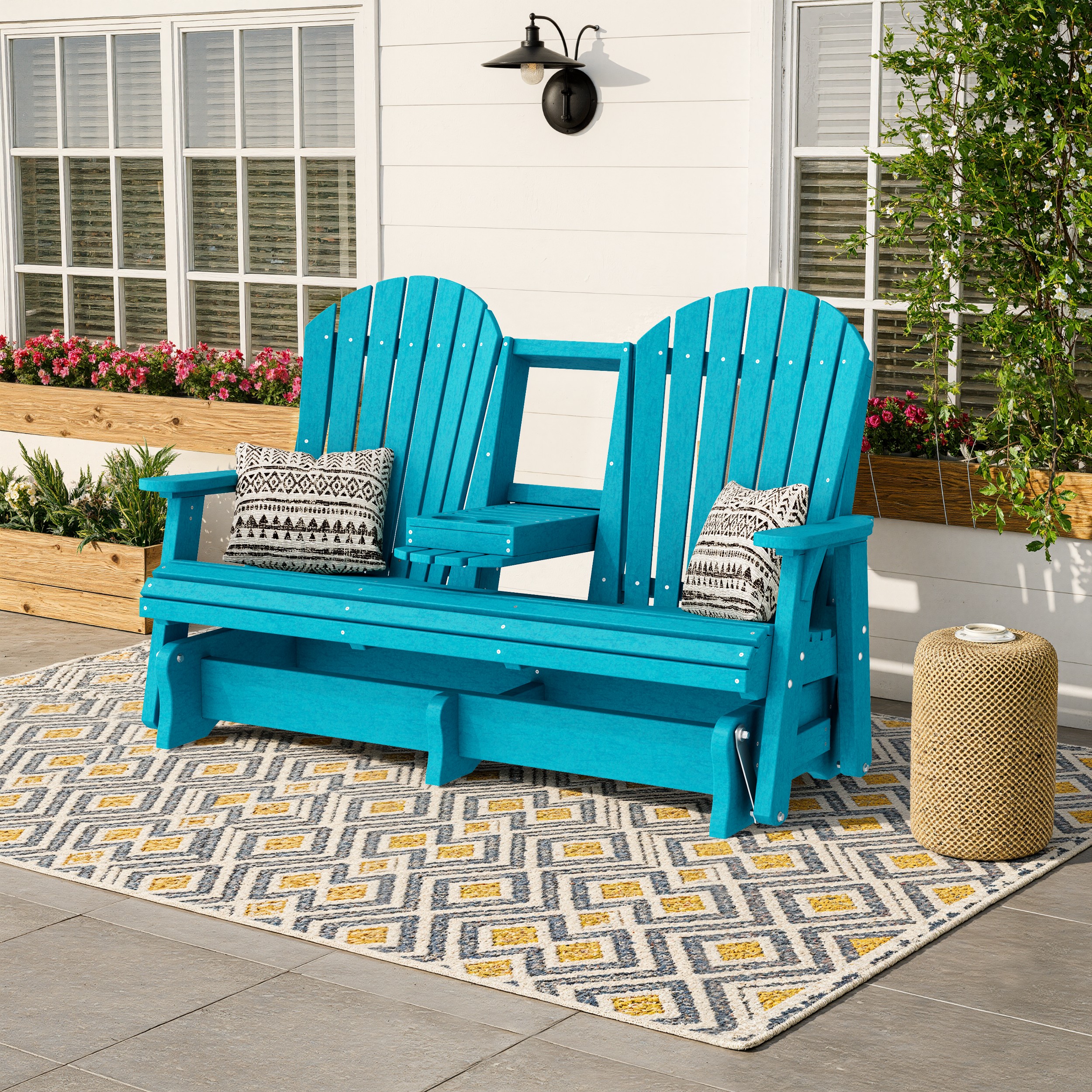 Heritage Adirondack Console Glider