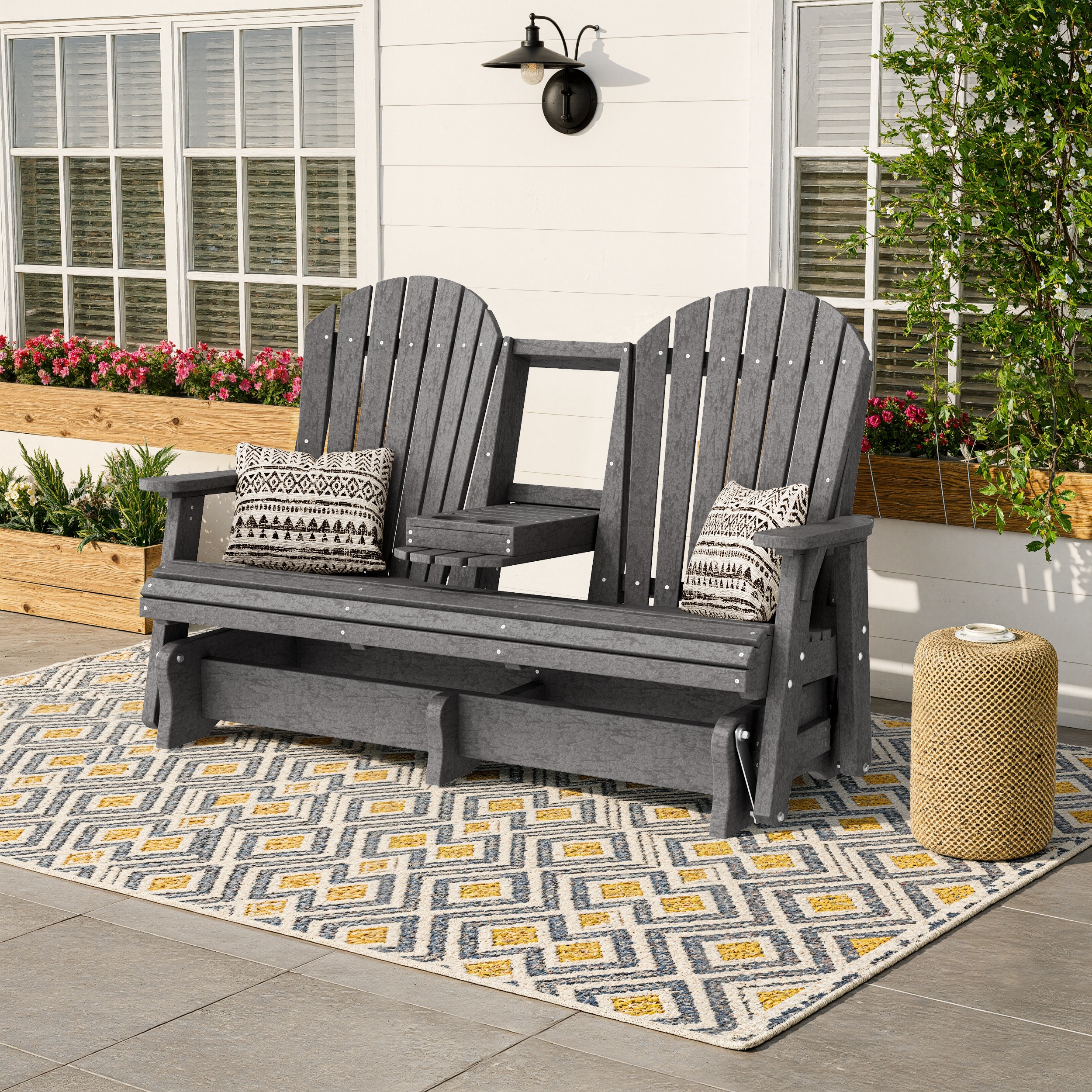 Heritage Adirondack Console Glider