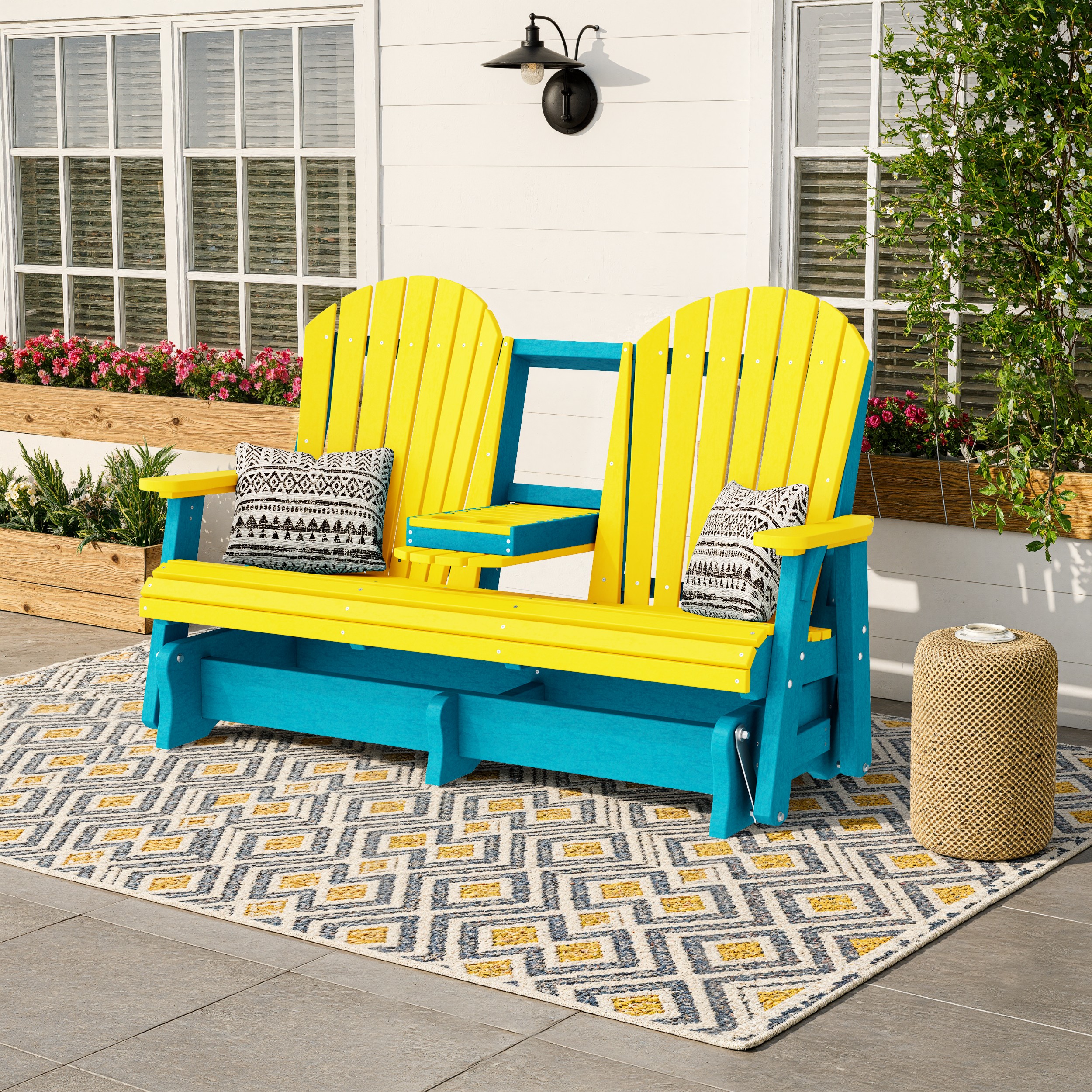 Heritage Adirondack Console Glider