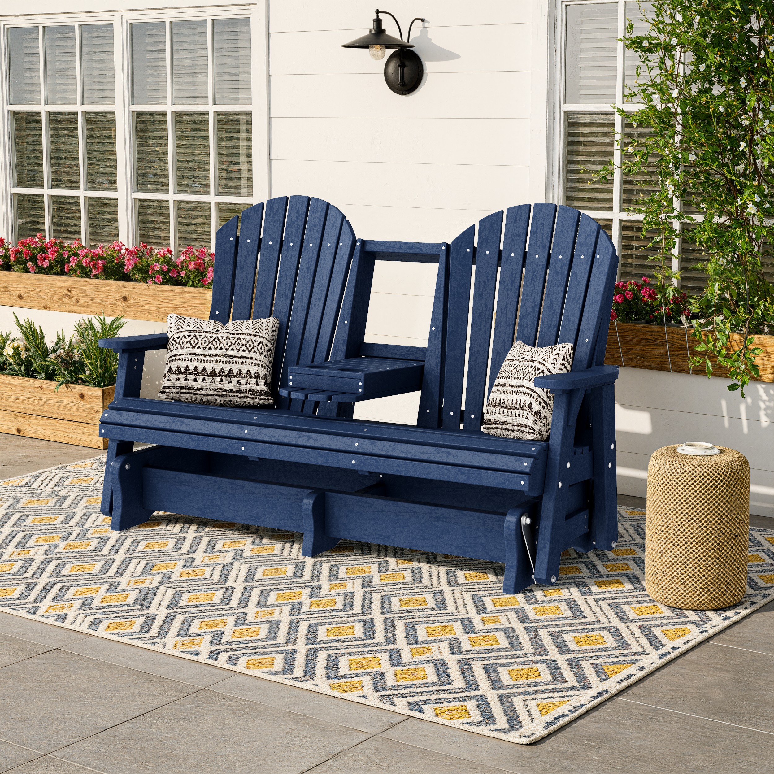 Heritage Adirondack Console Glider