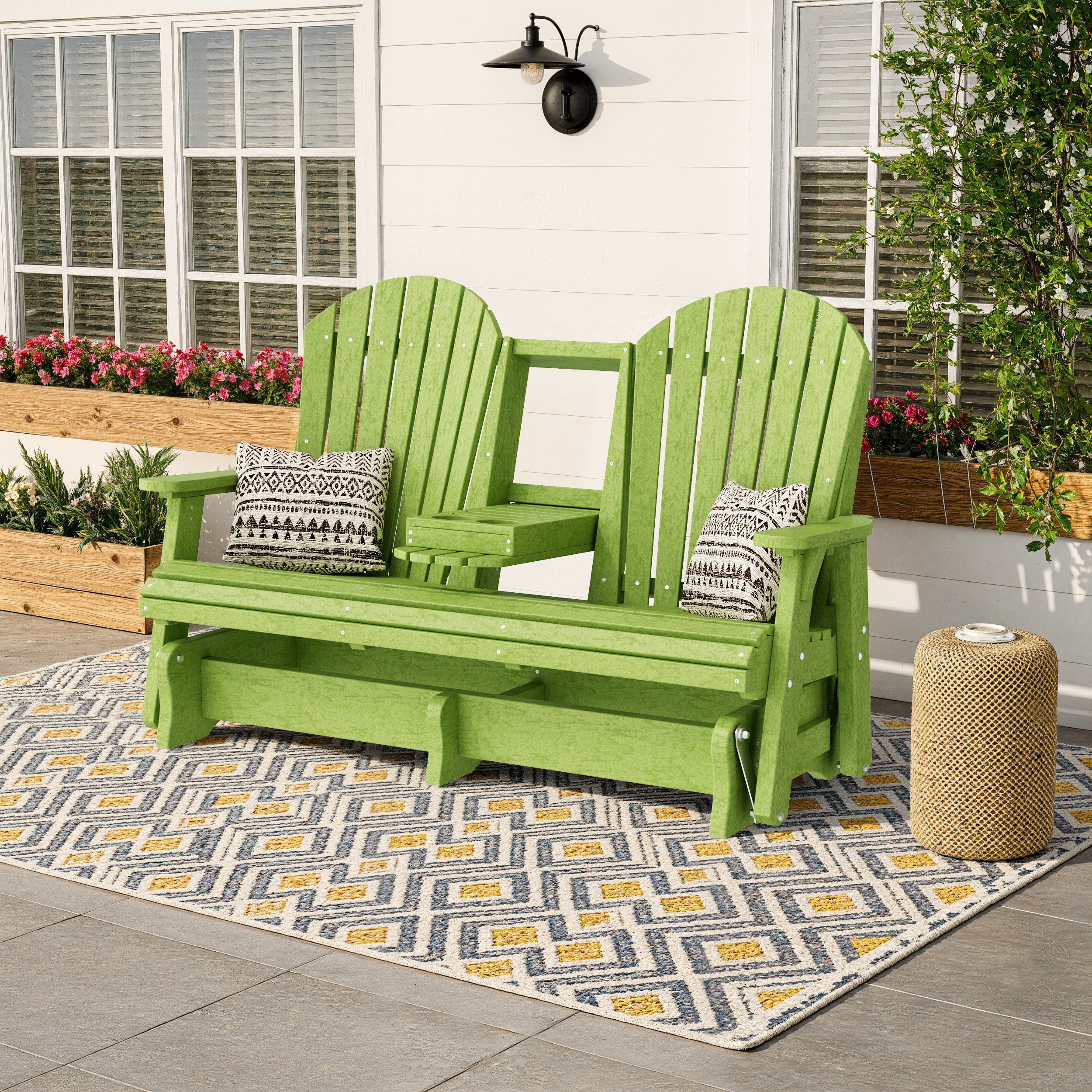 Heritage Adirondack Console Glider