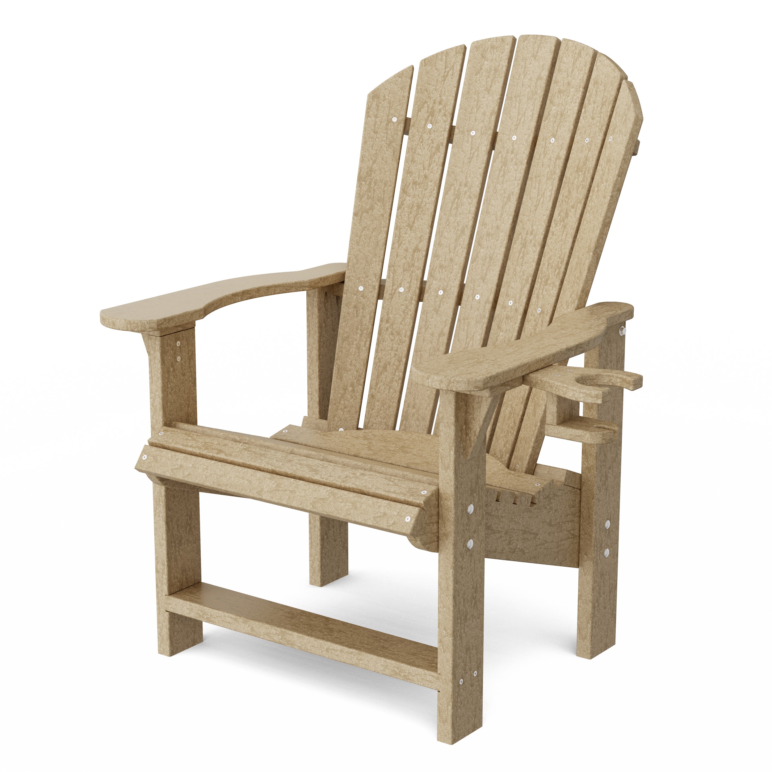 Heritage Upright Adirondack Chair with Cup Holder