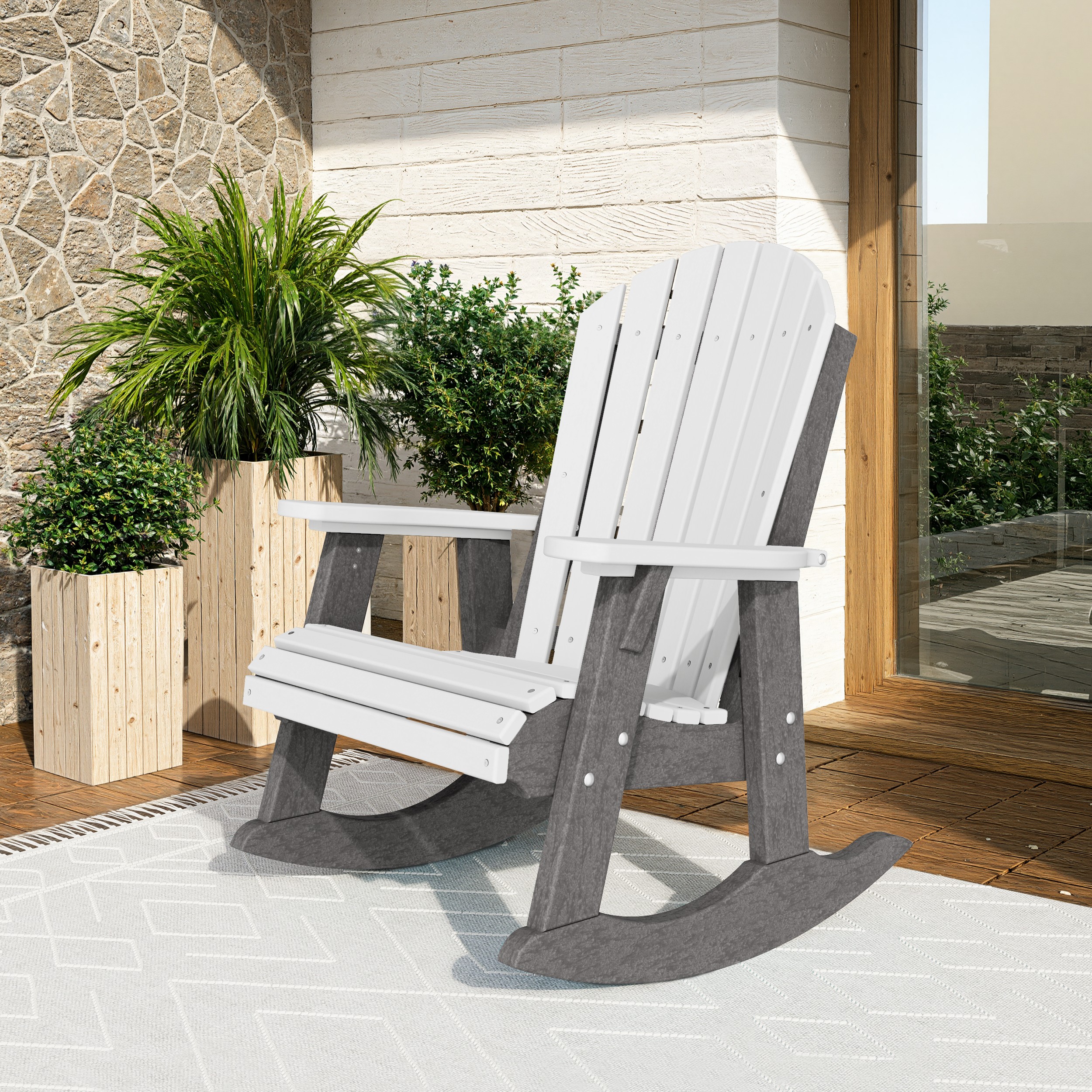 Wildridge Heritage Adirondack Rocking Chair - Thumbnail 2