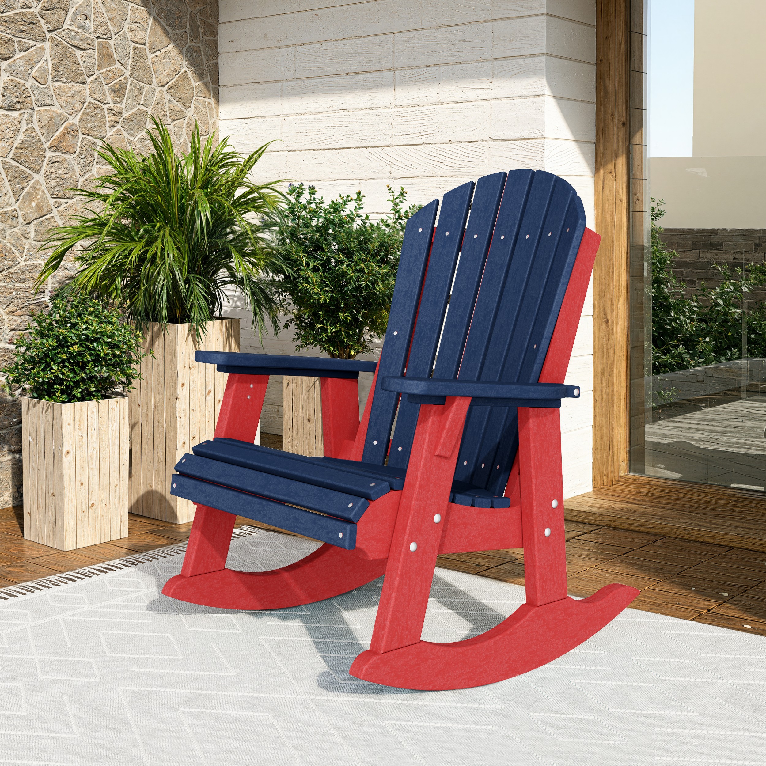 Wildridge Heritage Adirondack Rocking Chair - Thumbnail 2