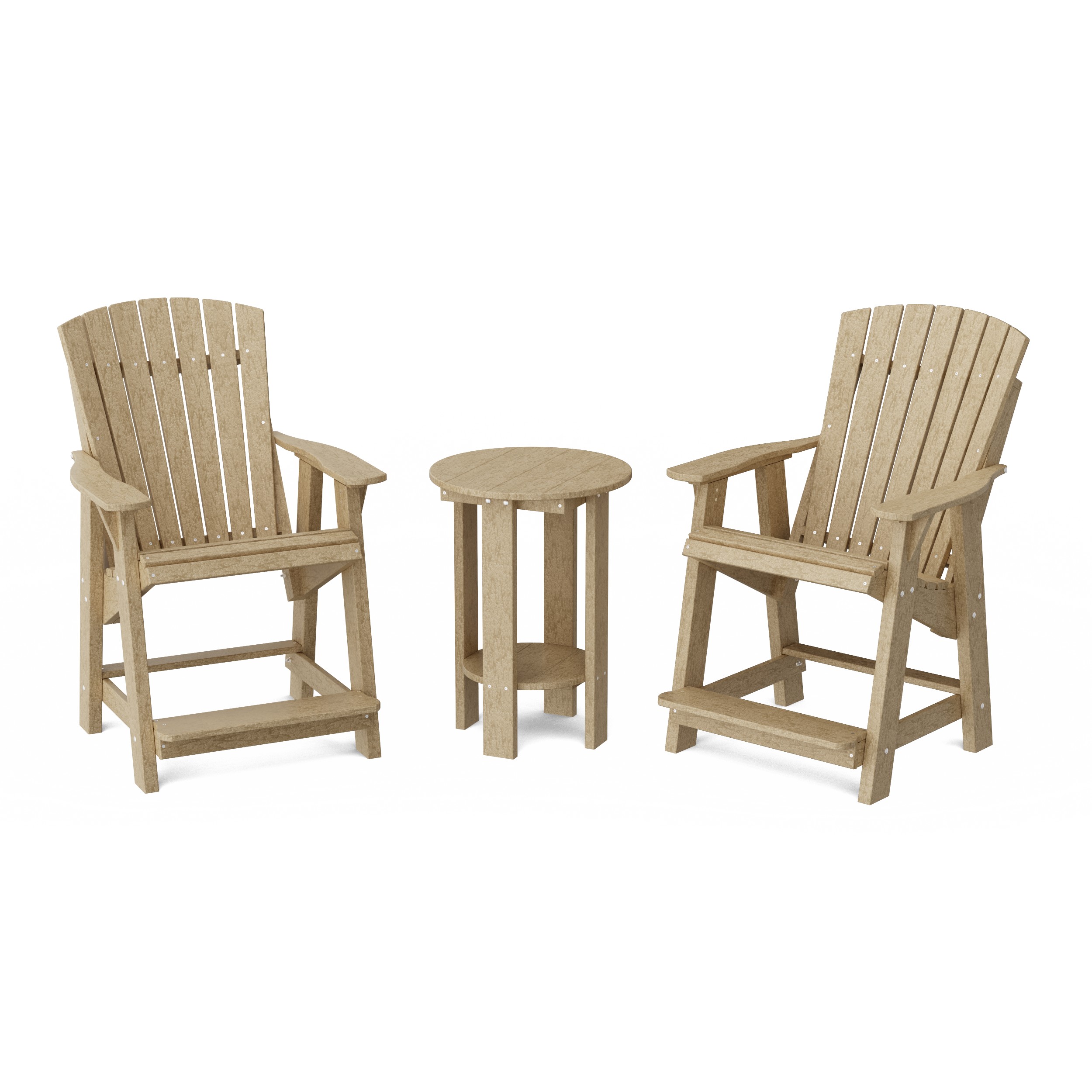 Heritage Tall Adirondack Chairs with Table