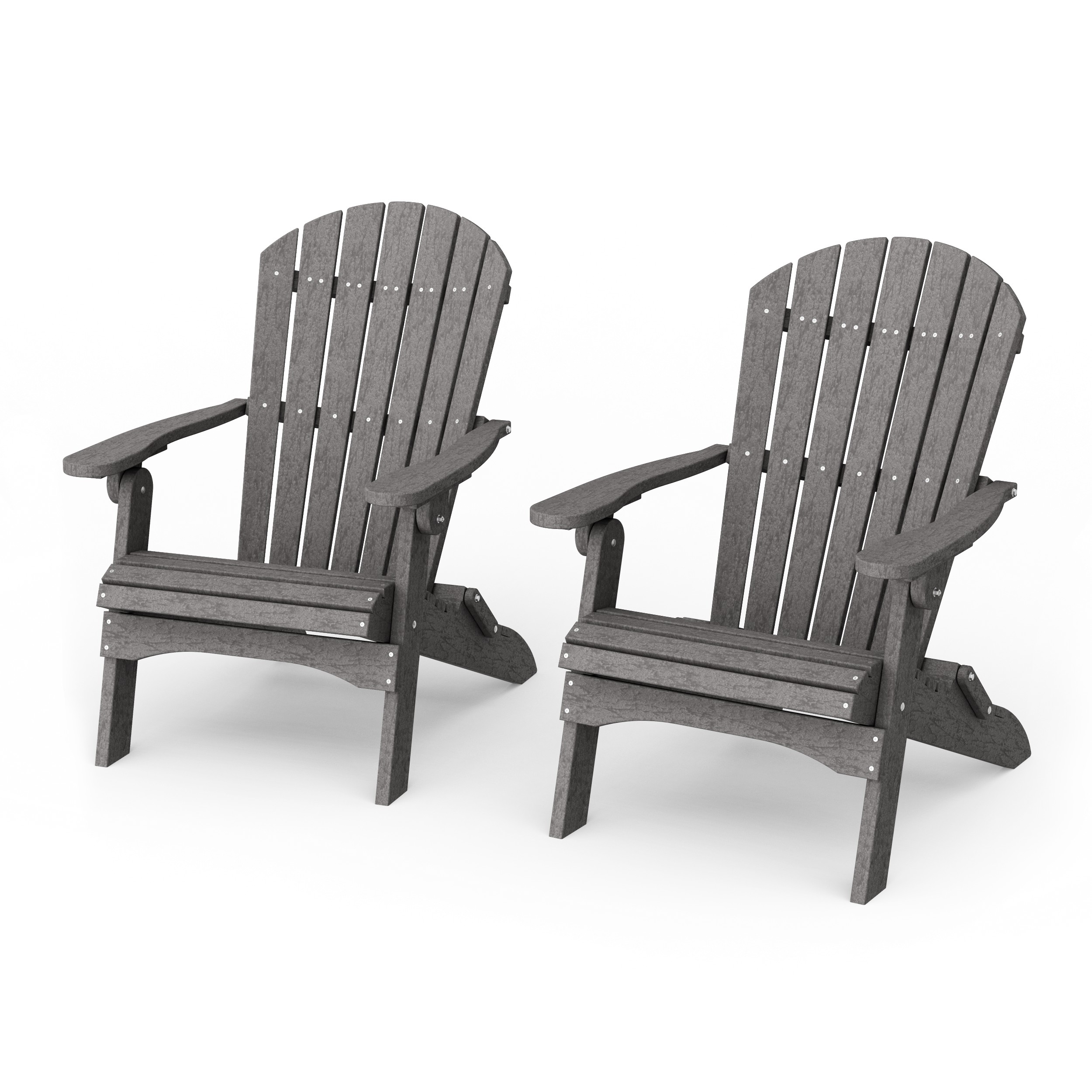 Heritage Folding Adirondack Chairs Set of 2