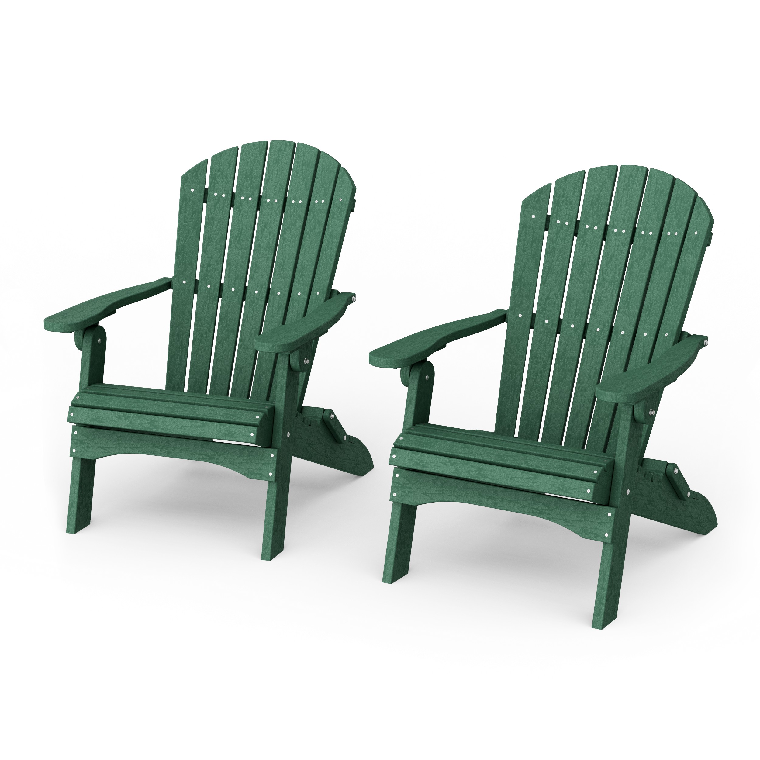 Heritage Folding Adirondack Chairs Set of 2