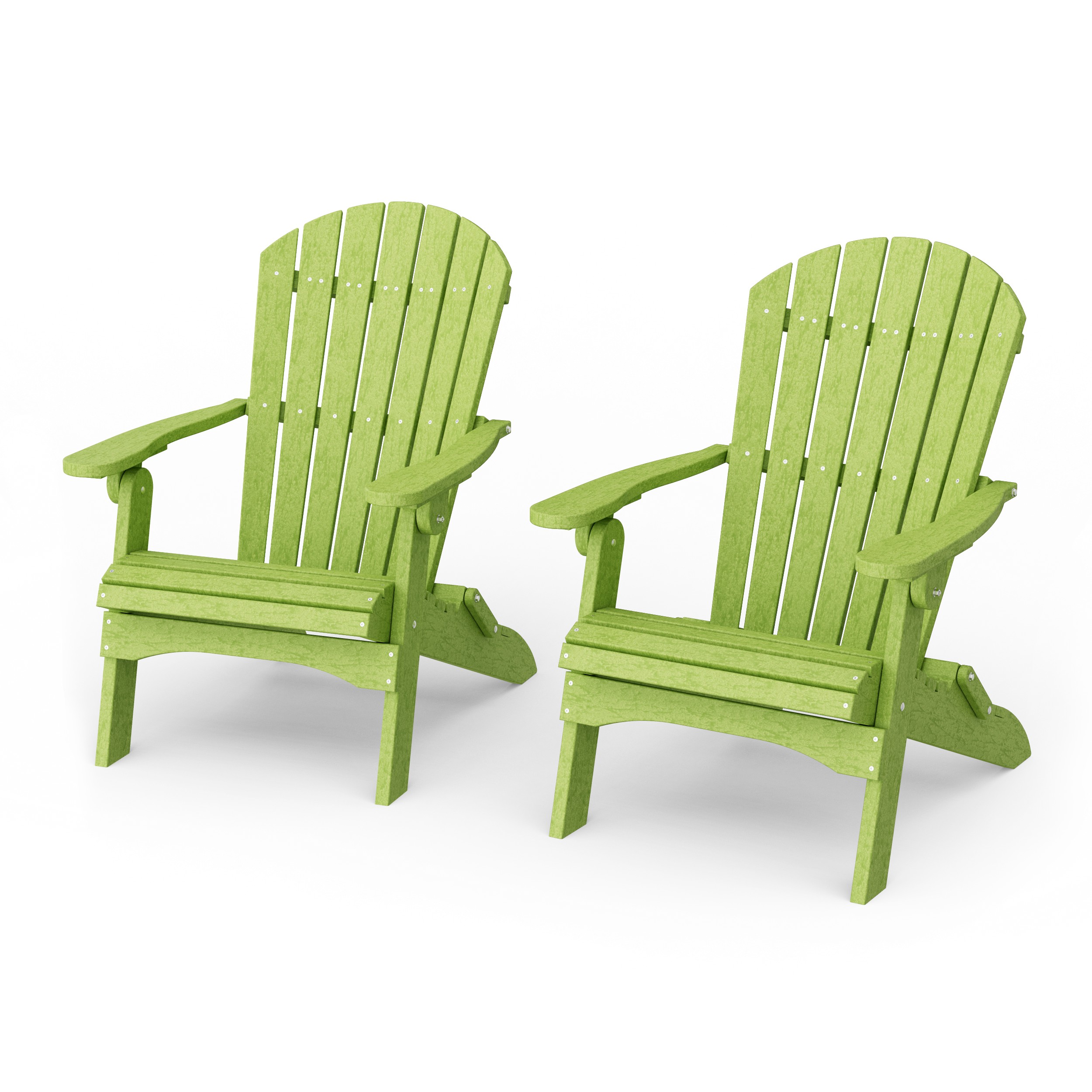 Heritage Folding Adirondack Chairs Set of 2