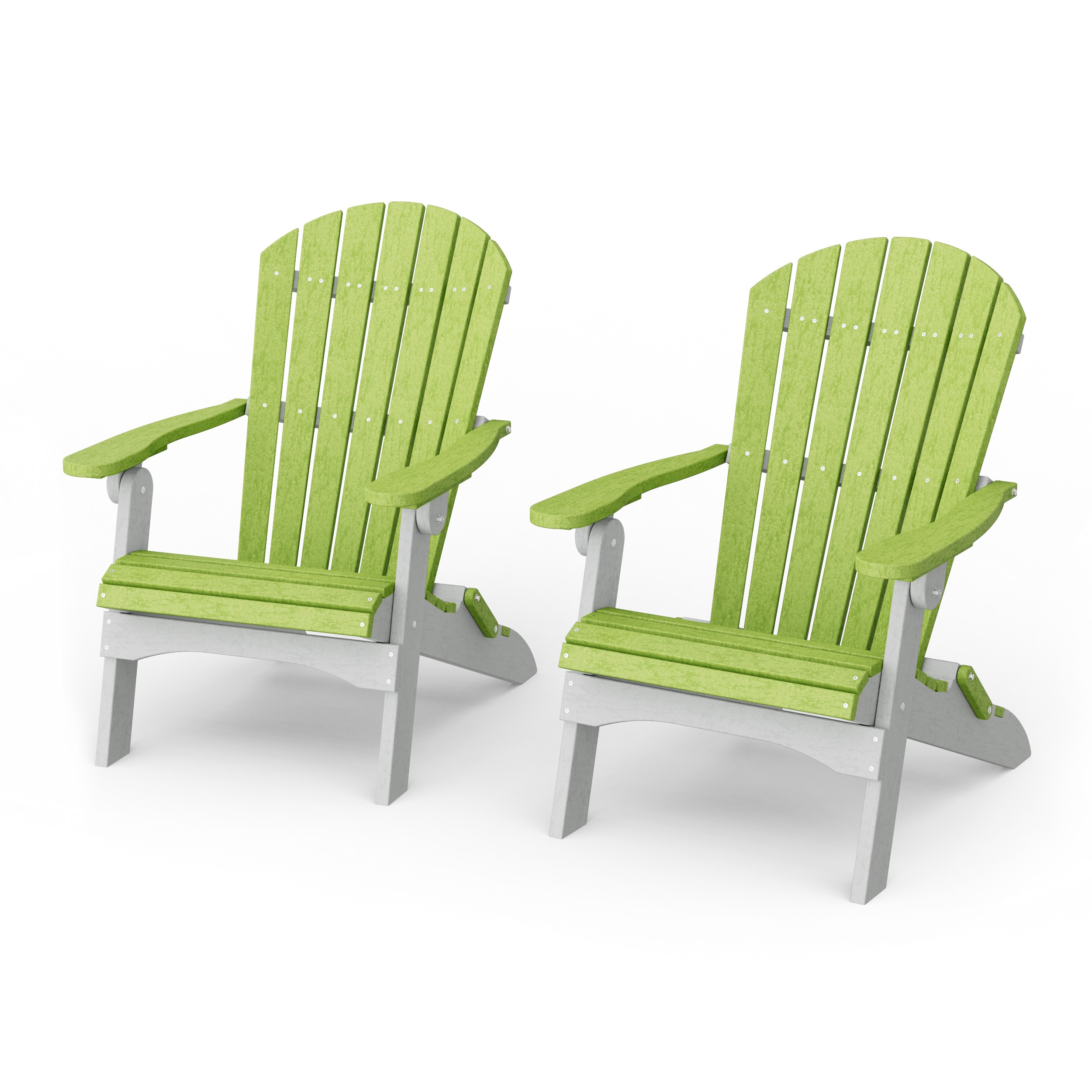 Heritage Folding Adirondack Chairs Set of 2