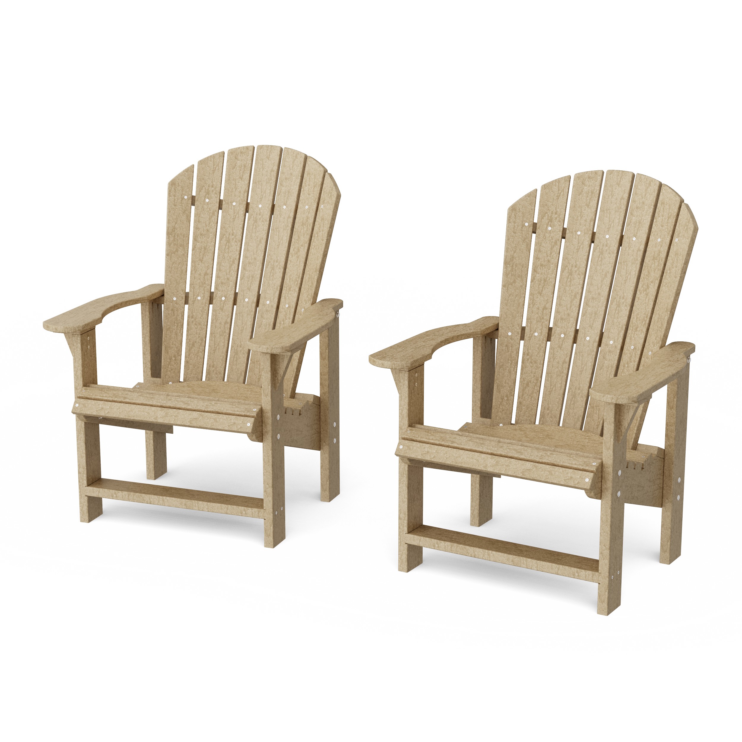 Heritage Upright Adirondack Chairs Set of 2