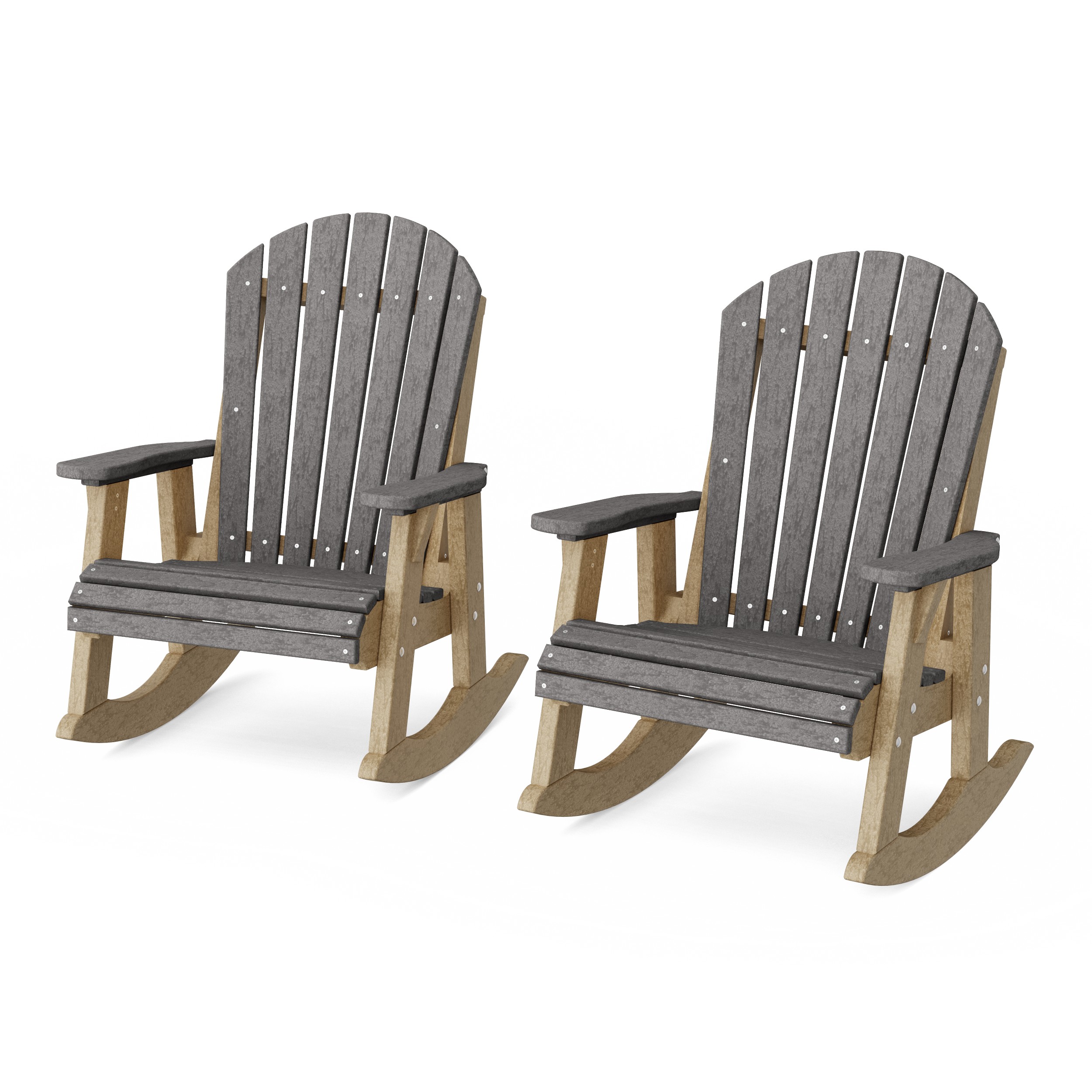 Heritage Adirondack Rocking Chairs Set of 2