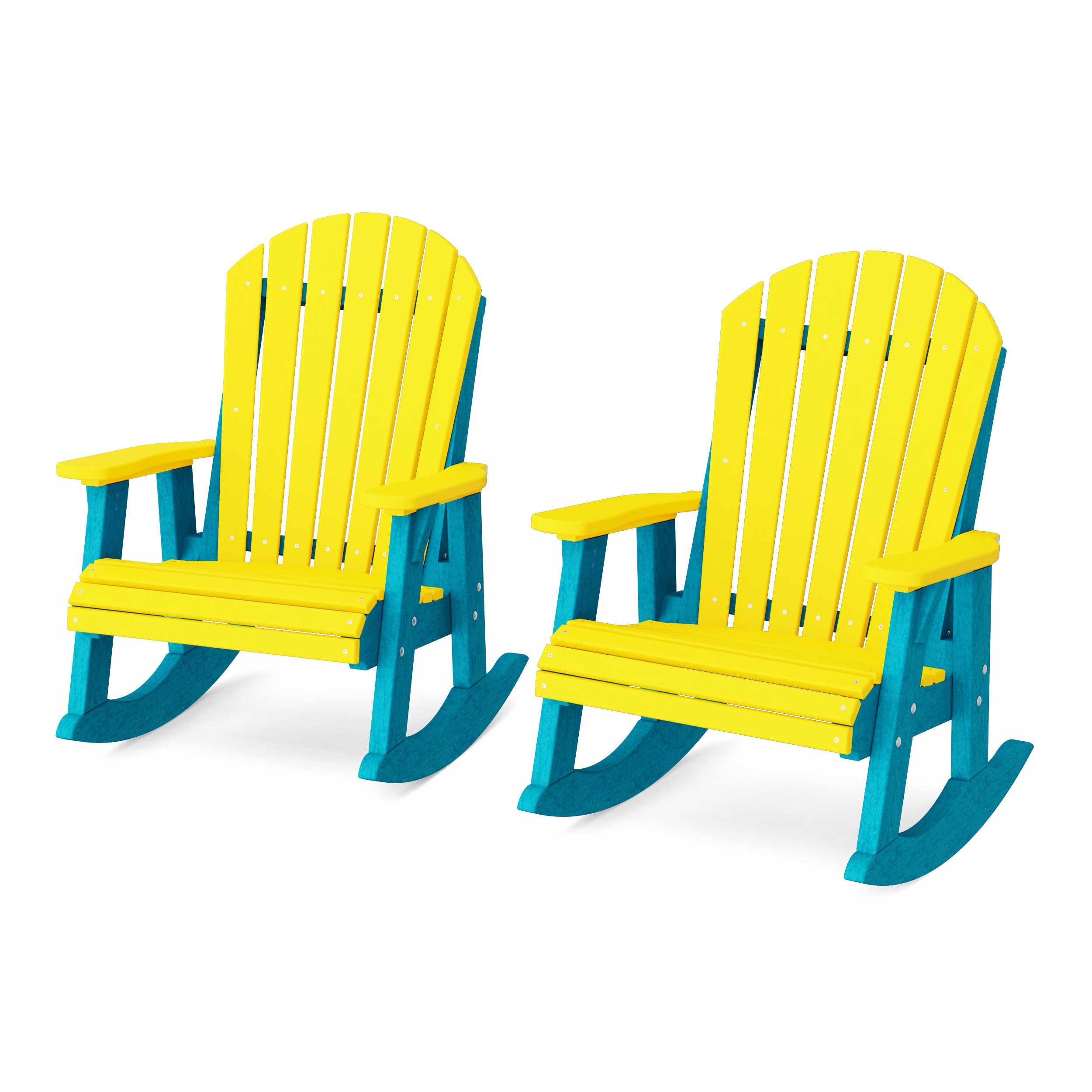 Heritage Adirondack Rocking Chairs Set of 2