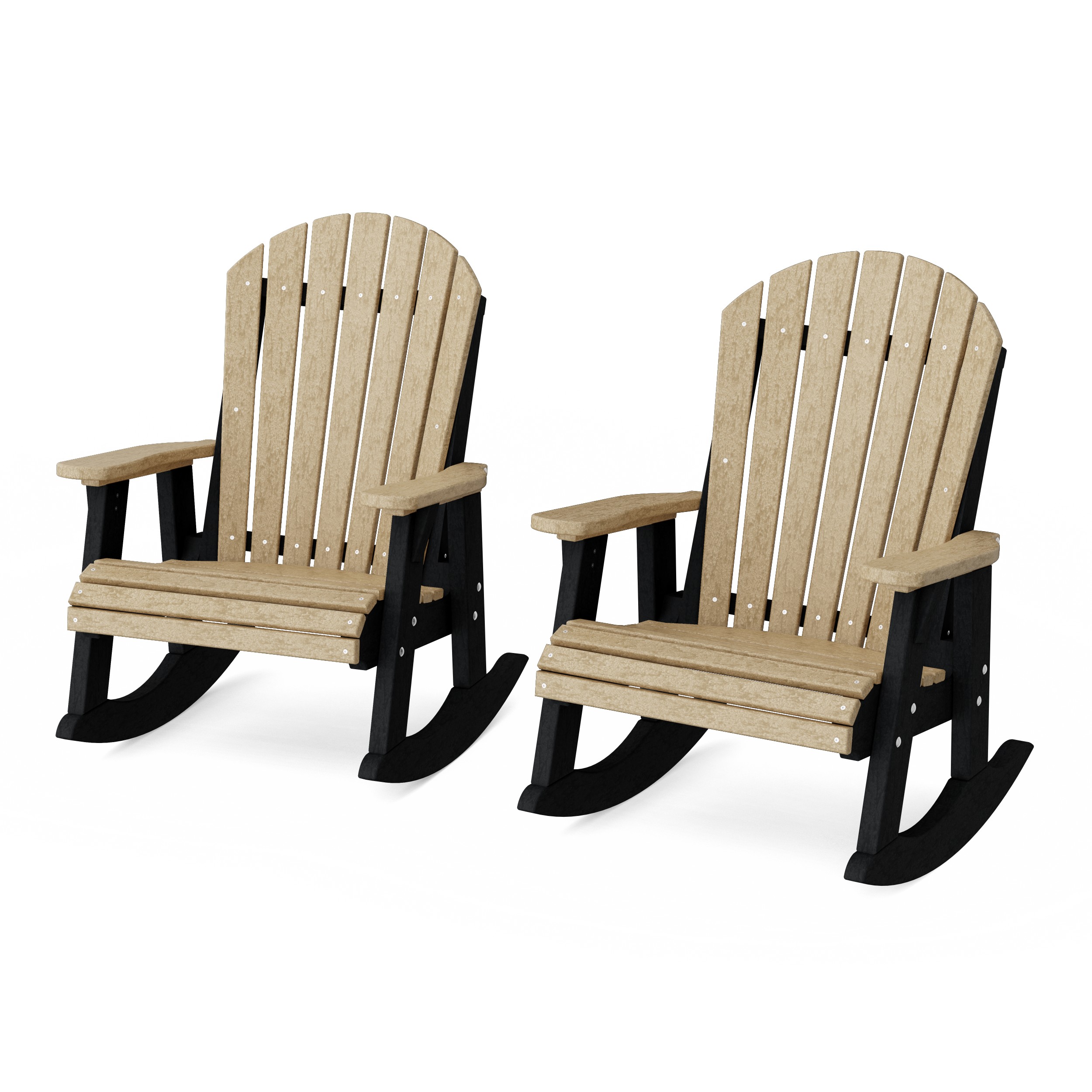 Heritage Adirondack Rocking Chairs Set of 2