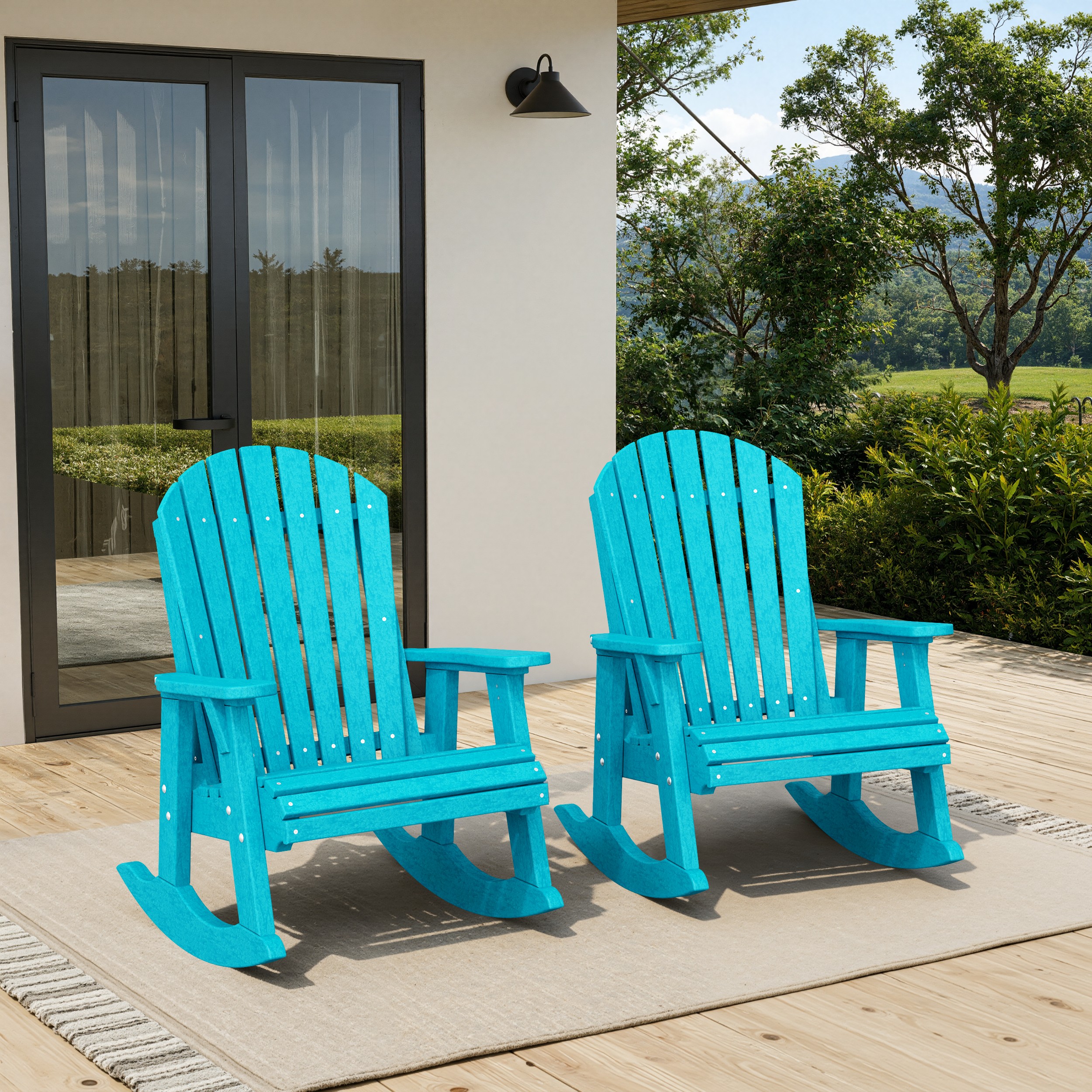 Heritage Adirondack Rocking Chairs Set of 2