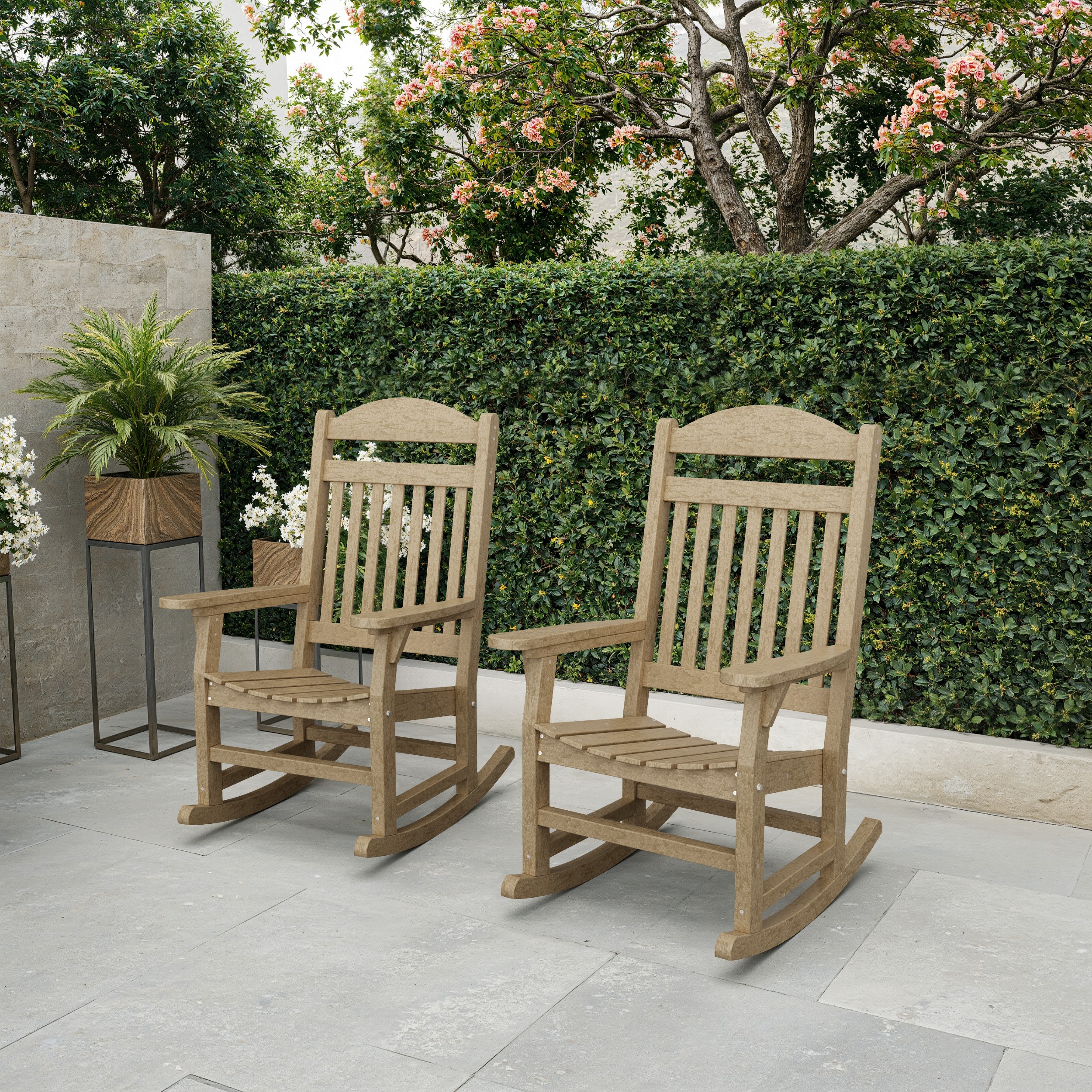 Heritage Traditional Rocking Chairs Set of 2