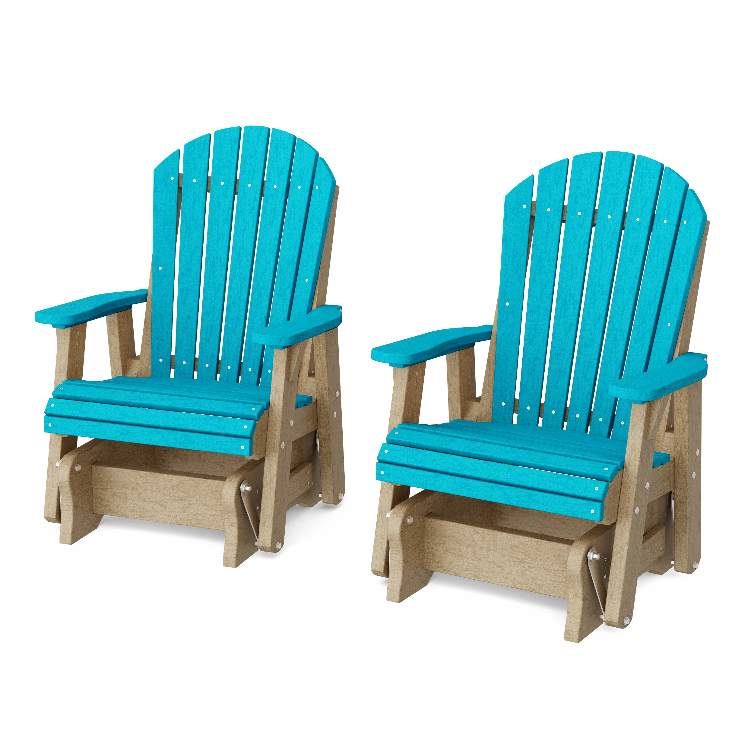 Heritage Adirondack Glider Chair Set of 2