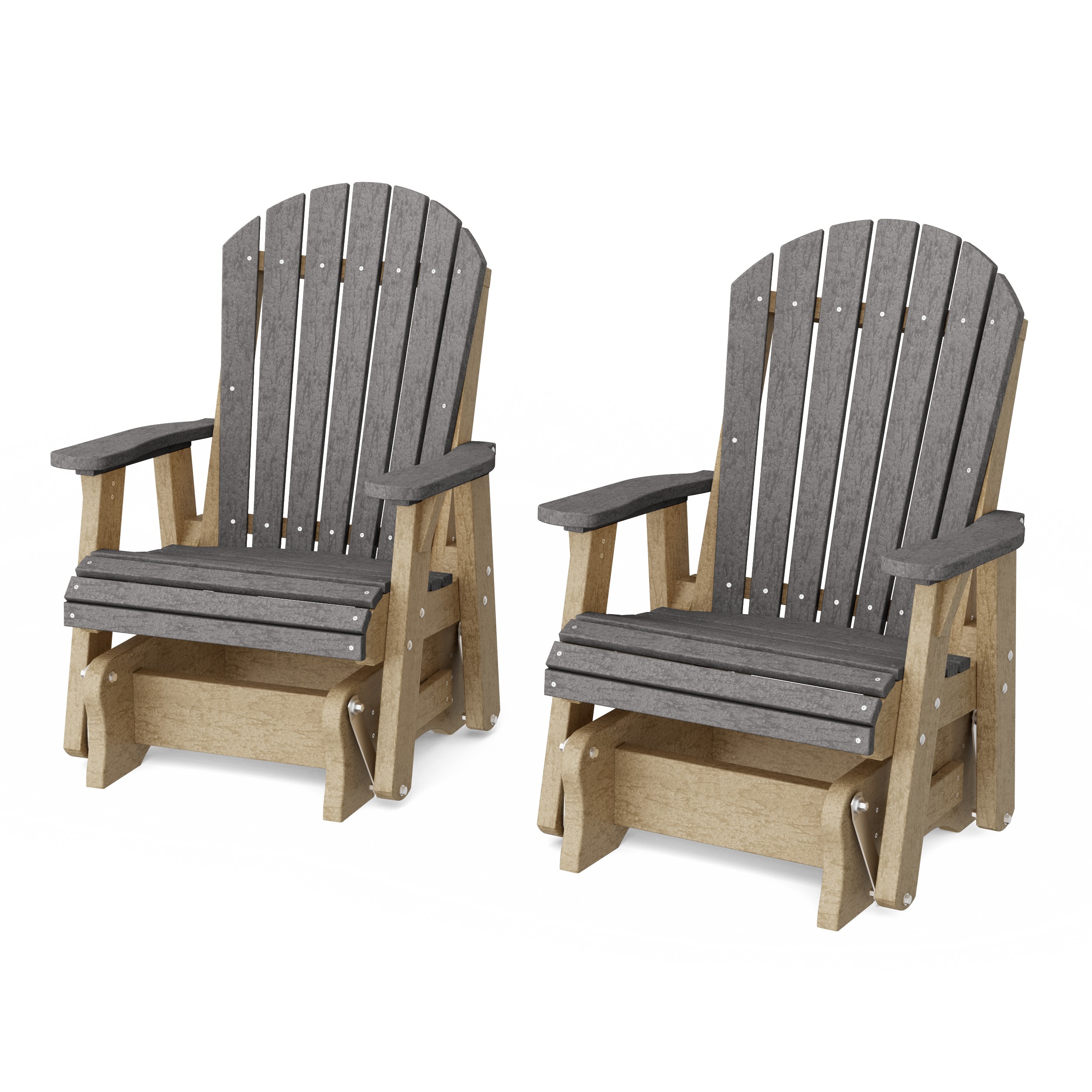 Heritage Adirondack Glider Chair Set of 2