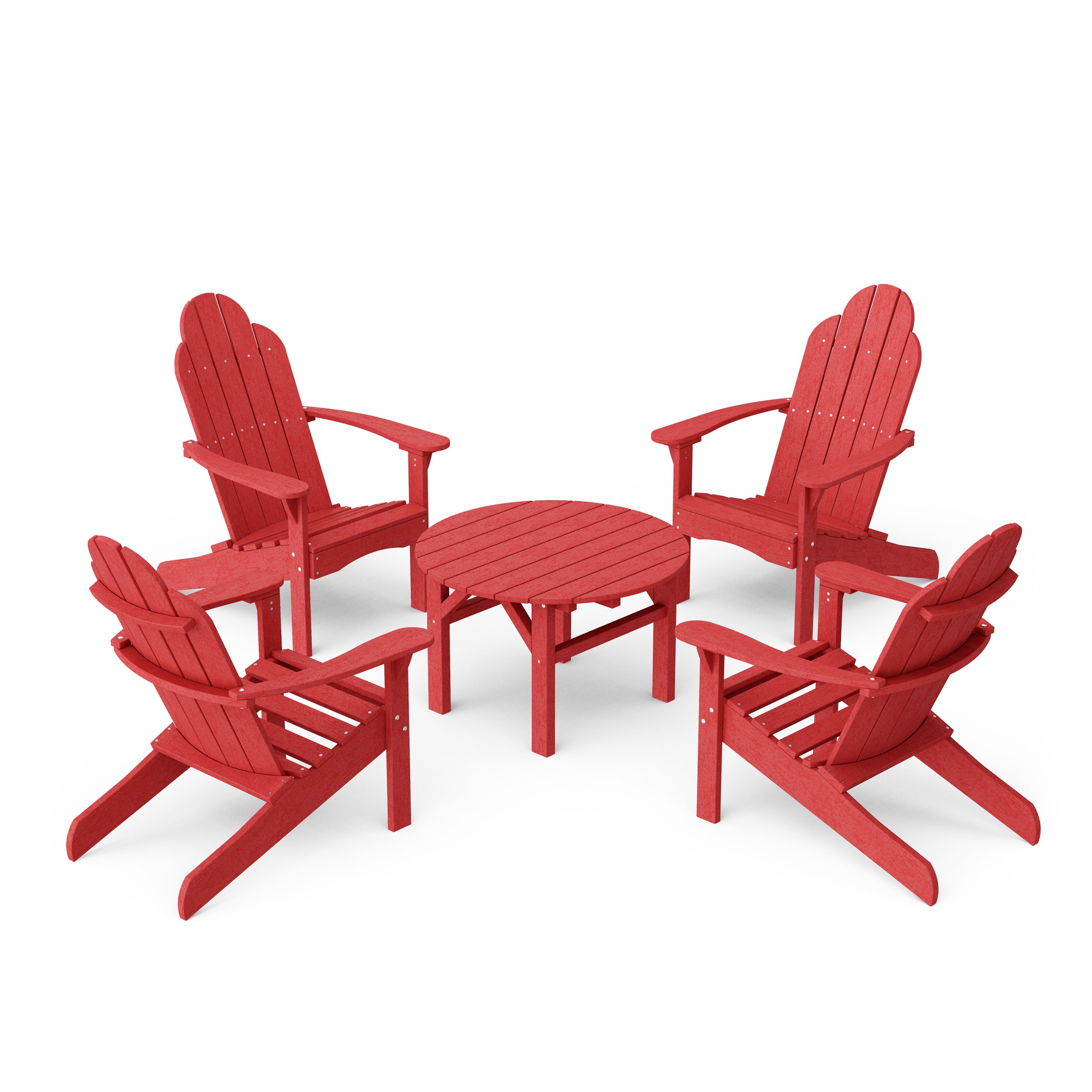 Classic 5-Piece Adirondack Conversation Set