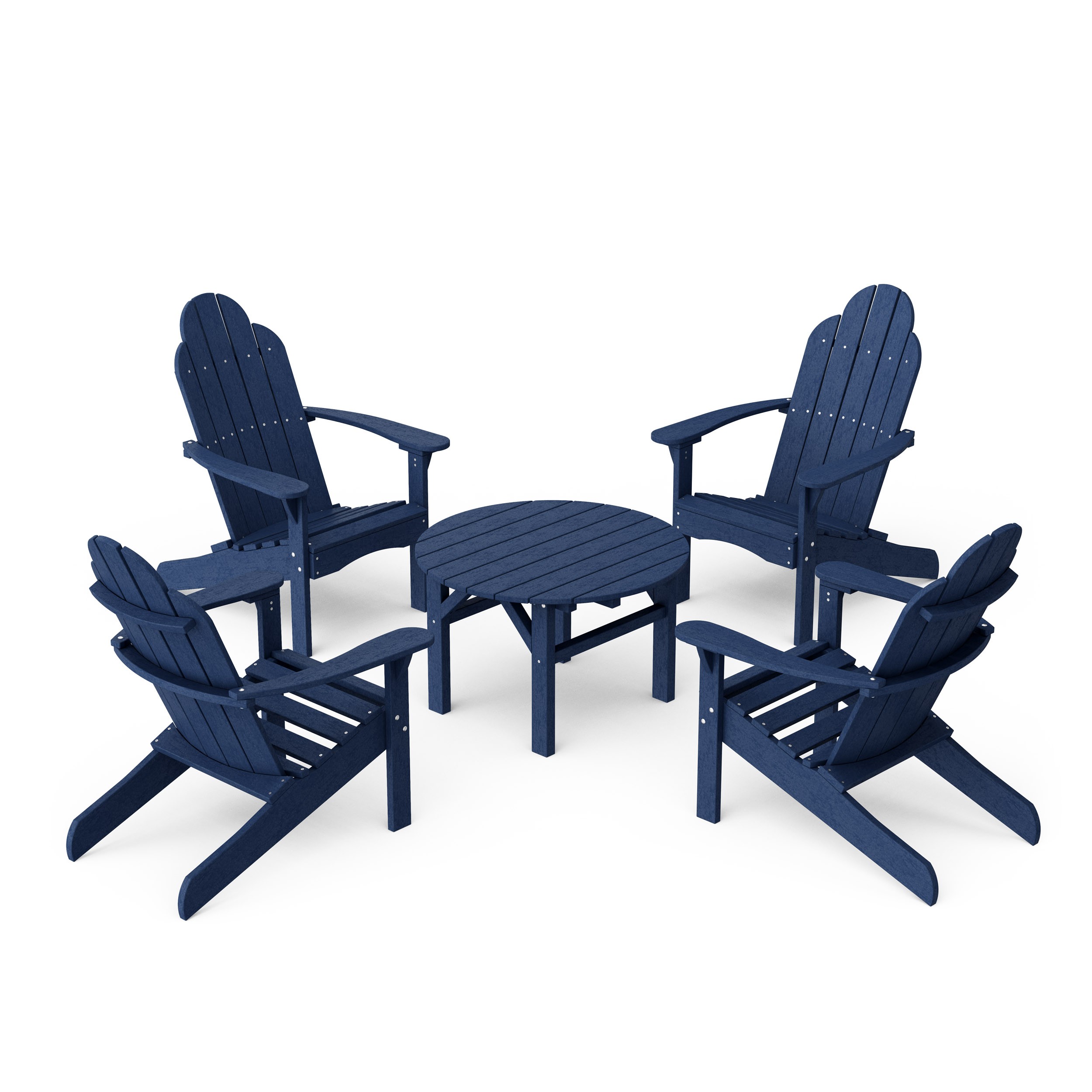Classic 5-Piece Adirondack Conversation Set